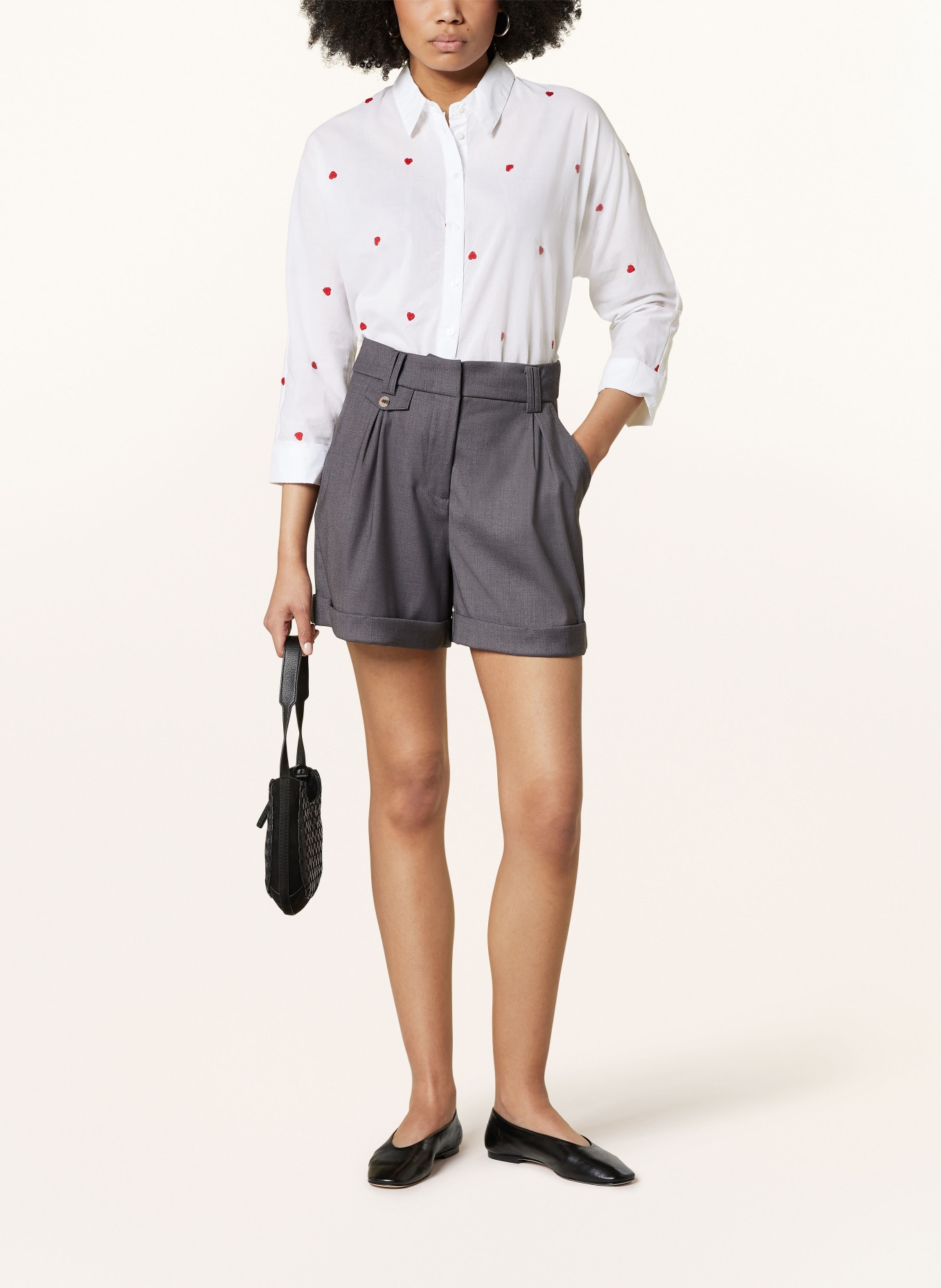 ONLY chemise: BLANC / ROUGE