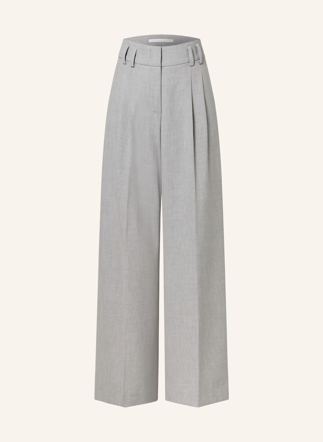 RAFFAELLO ROSSI Wide leg trousers MAYLA, Color: GRAY (Image 1)