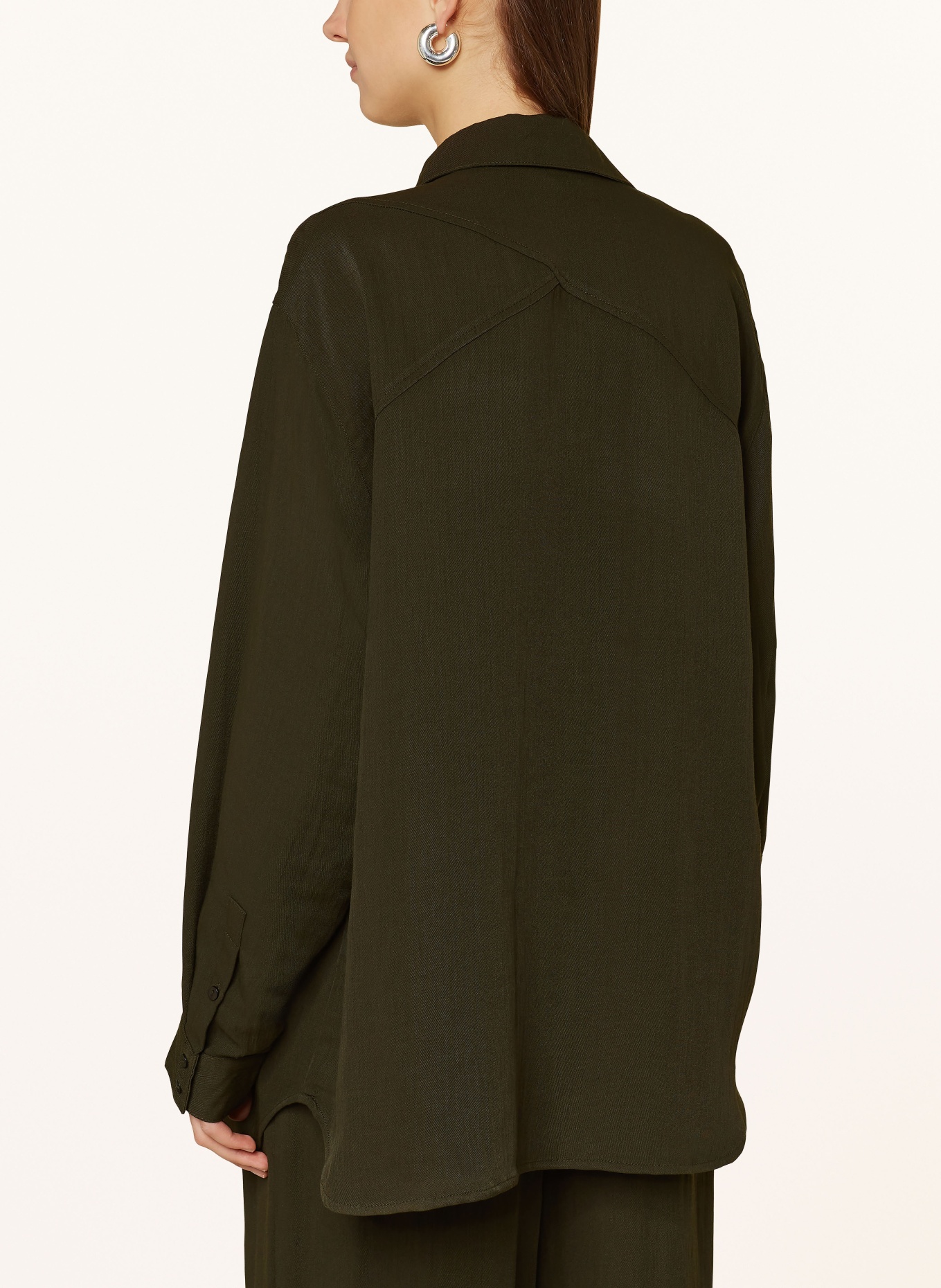 MSCH COPENHAGEN Overshirt MSCHGENETTE: KHAKI