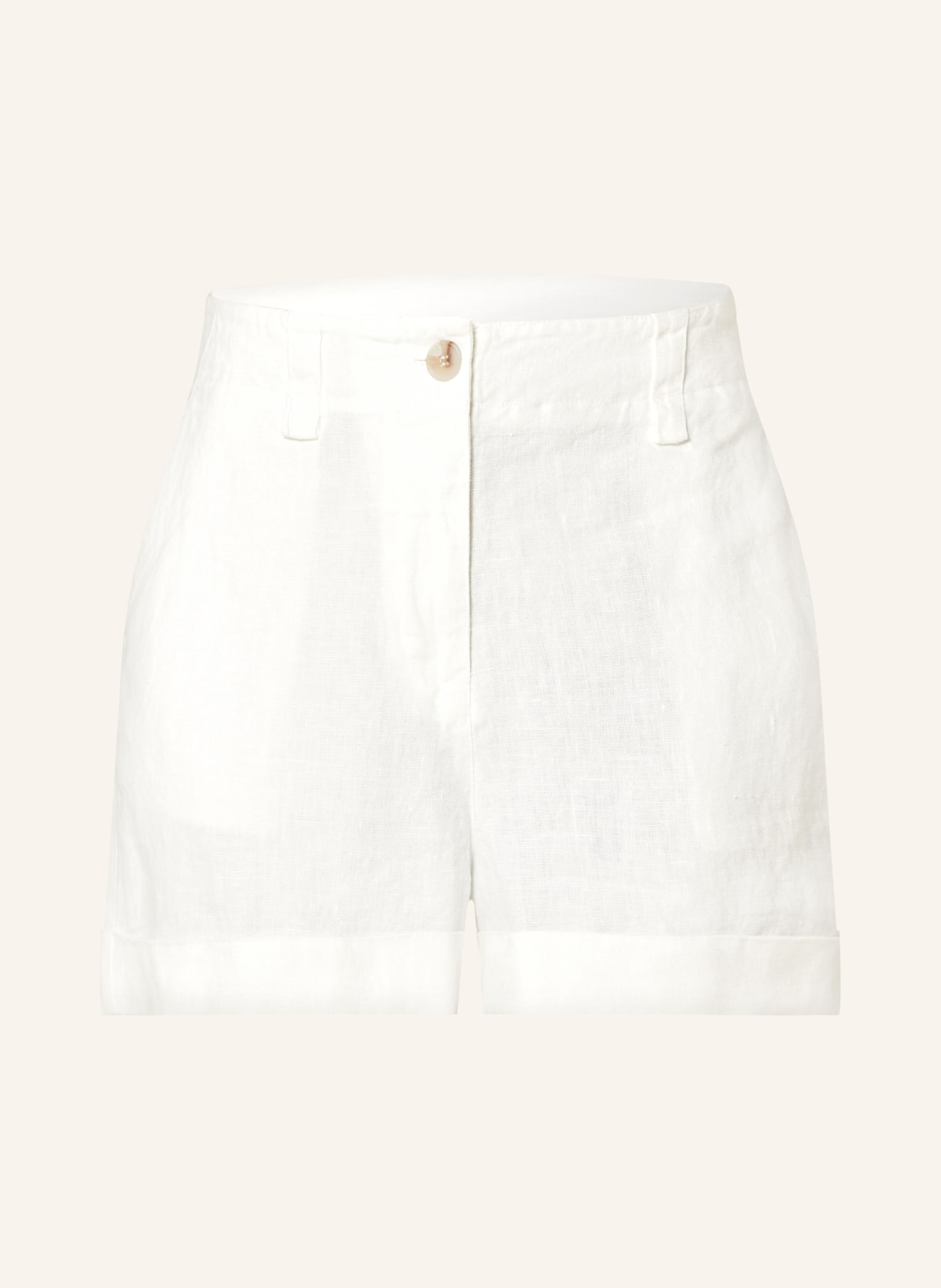 REISS Linen shorts DEMI, Color: WHITE (Image 1)