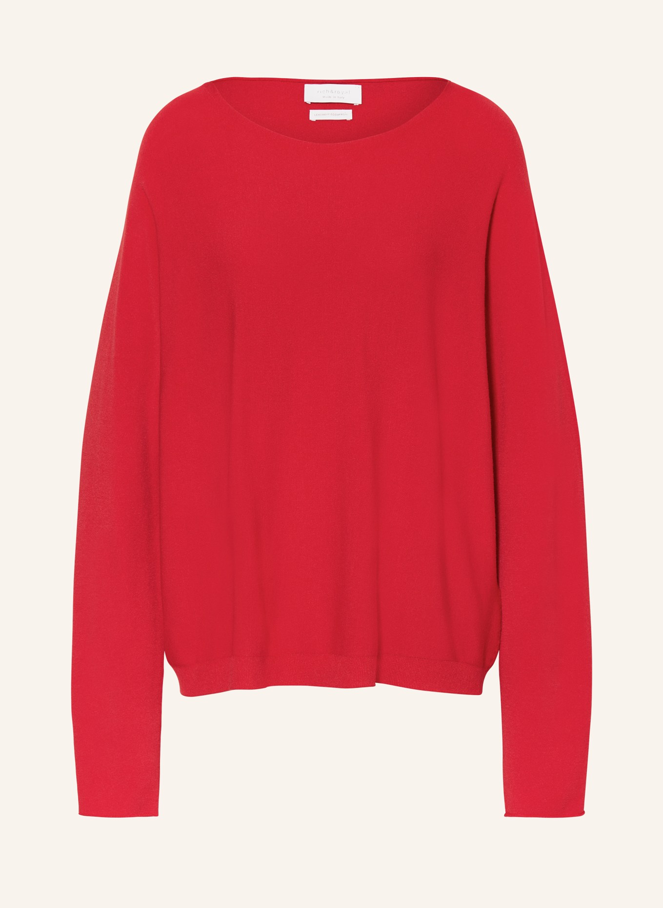 rich&royal Sweater, Color: RED (Image 1)