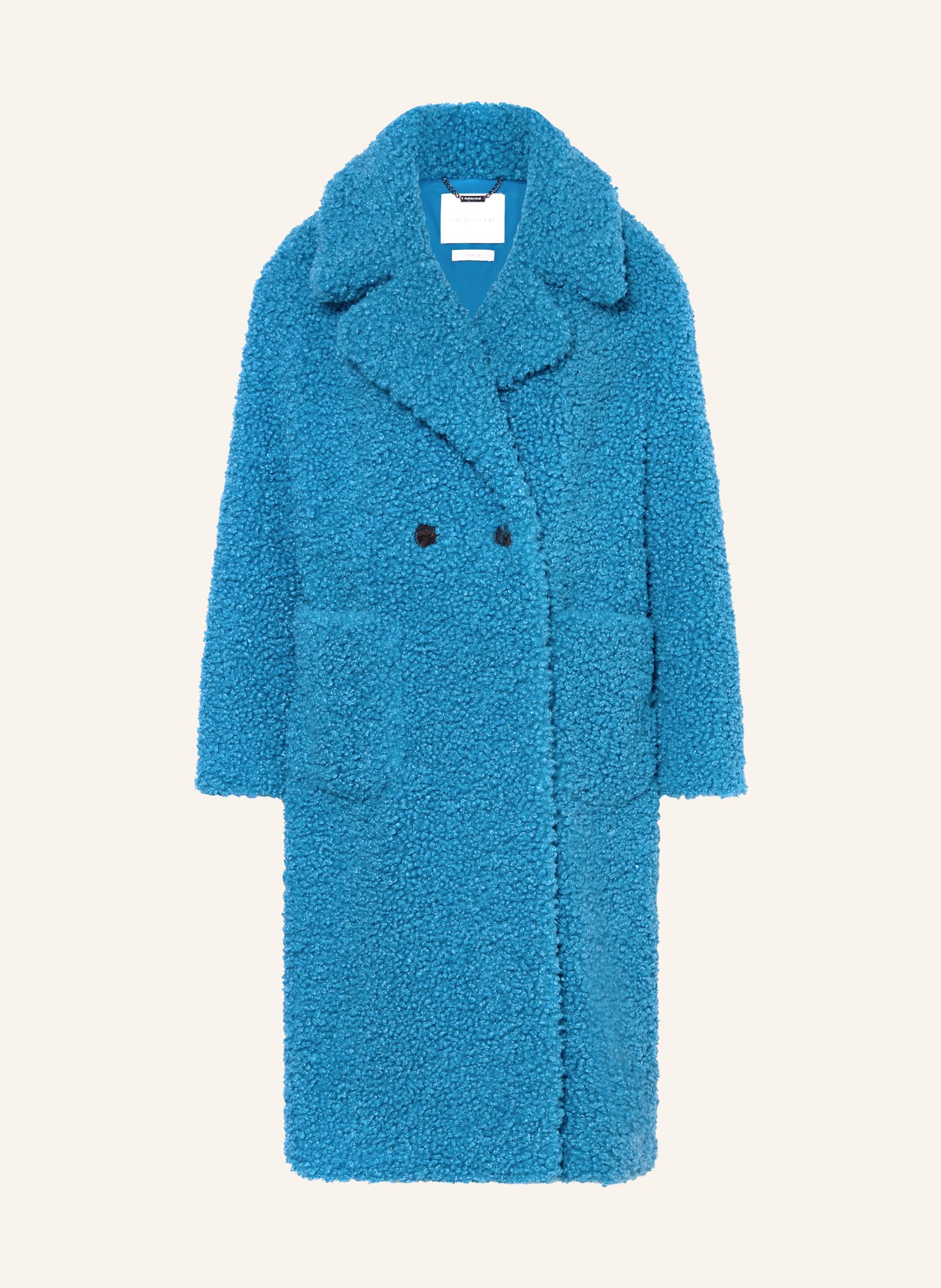 rich royal Teddy coat