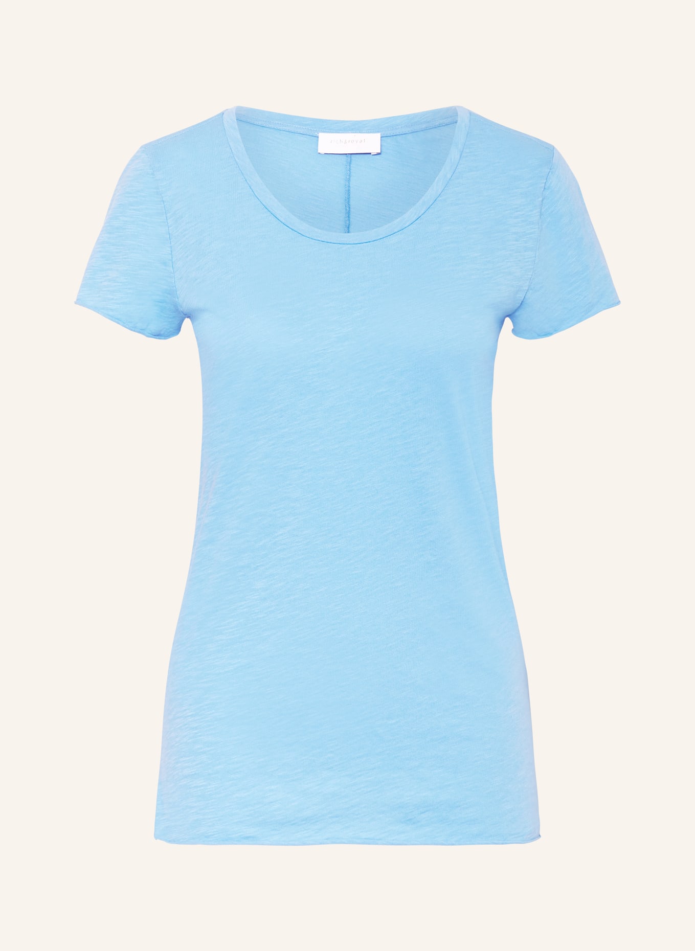 rich&royal T-shirt, Color: LIGHT BLUE (Image 1)