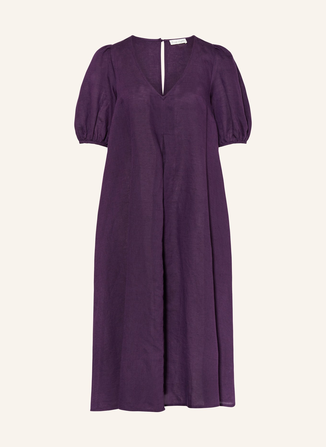 Phase Eight Dress LOTTY with linen, Color: DARK PURPLE (Image 1)