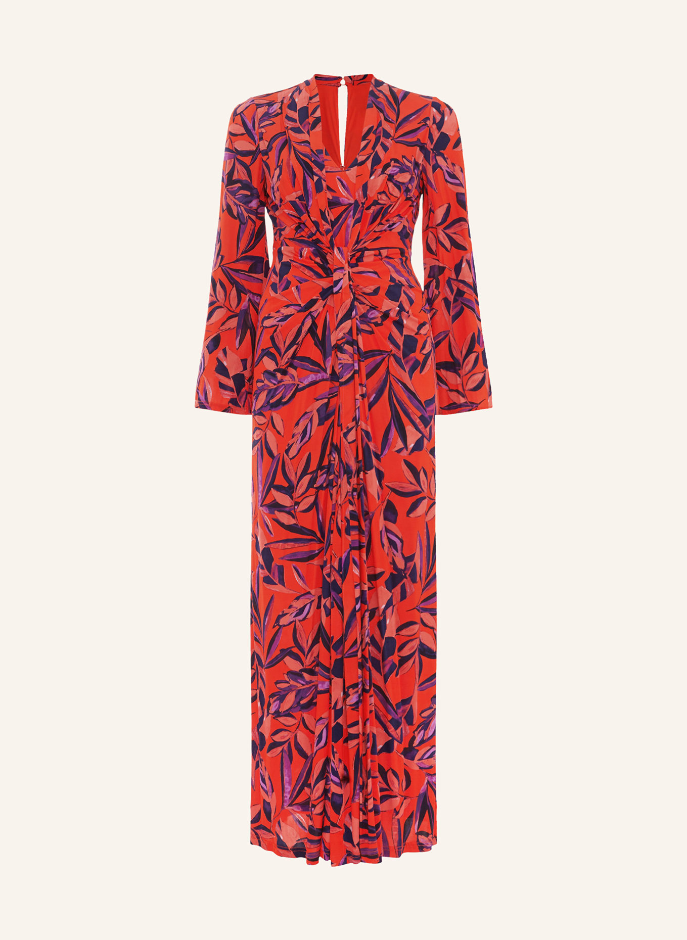 Phase Eight Sukienka BRIELLA w stylu kopertowym, Kolor: CZERWONY/ LILA/ GRANATOWY (Obrazek 1)