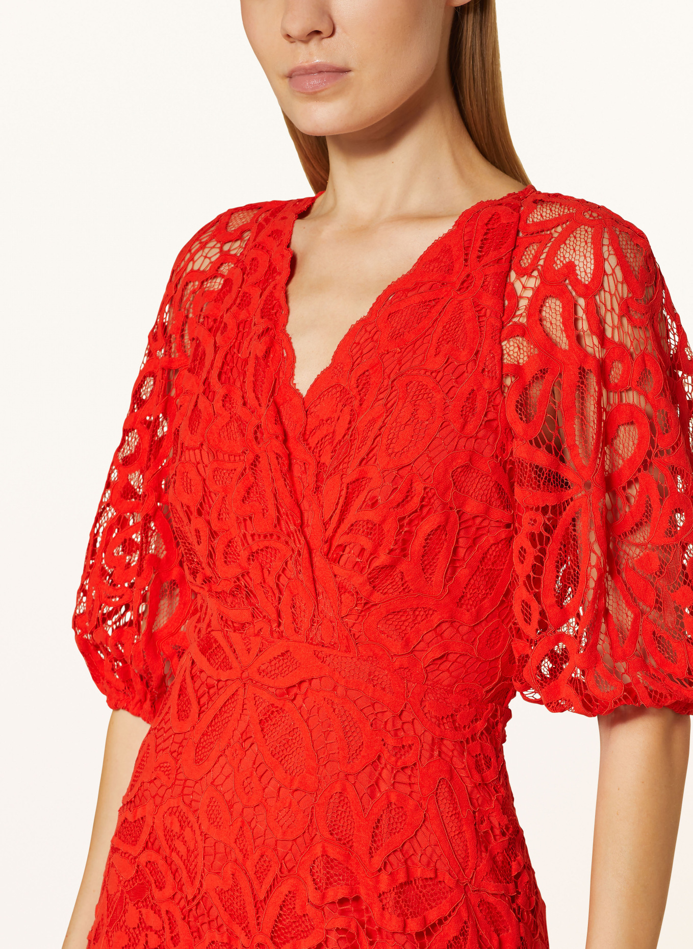 Phase Eight Lace dress SENNA, Color: RED (Image 4)