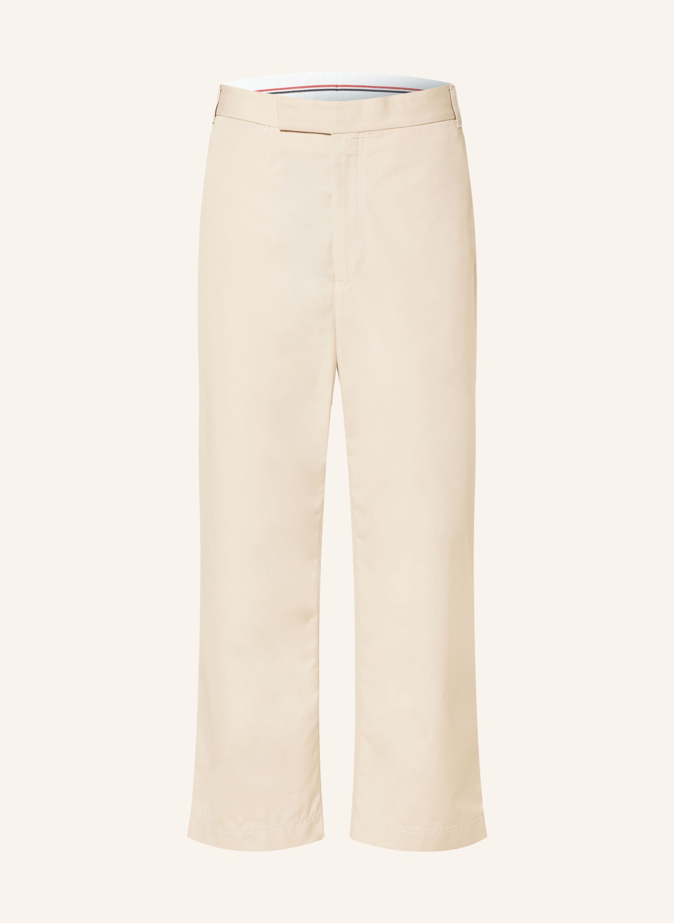 THOM BROWNE. Trousers regular fit, Color: BEIGE (Image 1)