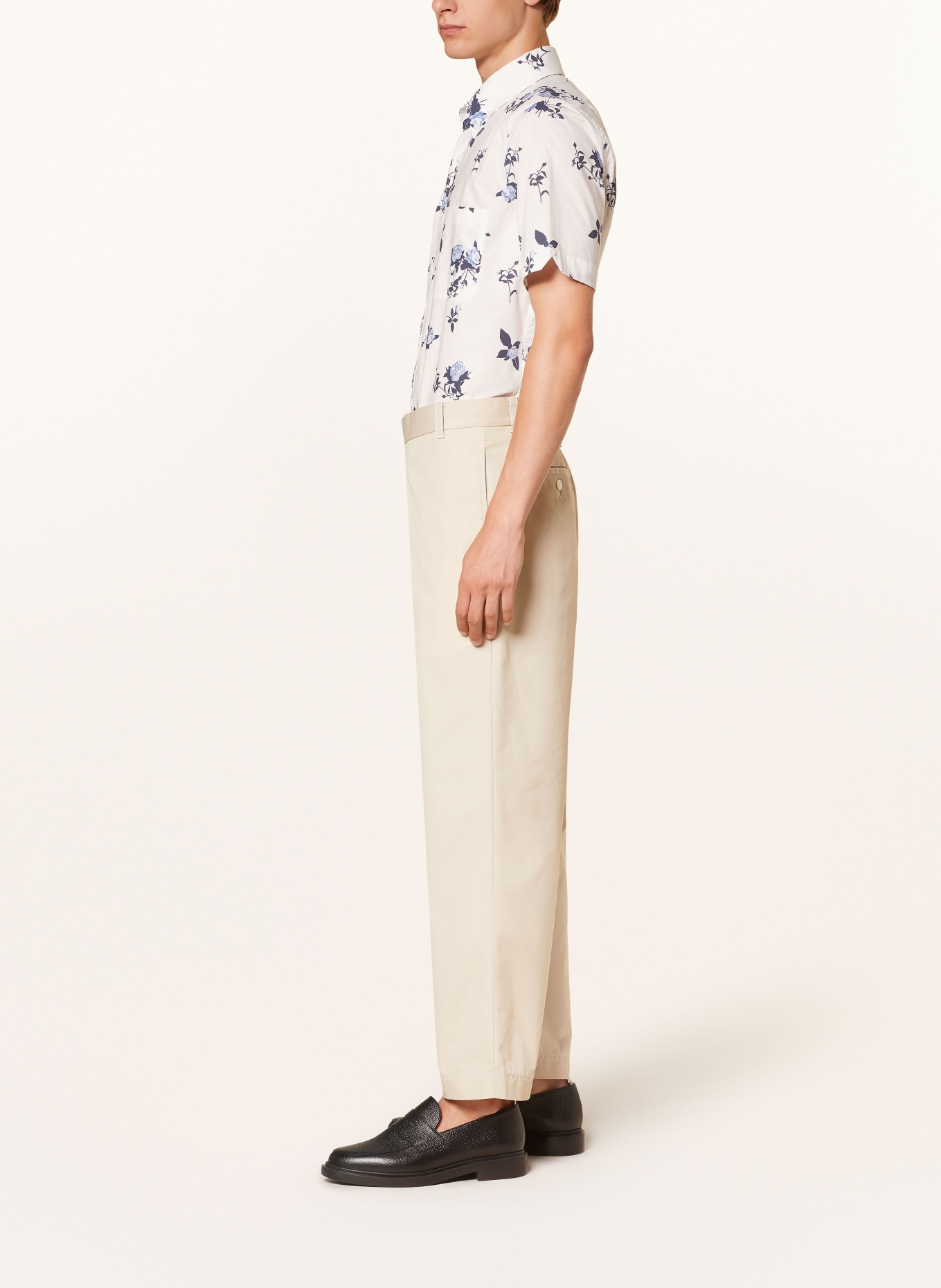 THOM BROWNE. Trousers regular fit, Color: BEIGE (Image 4)