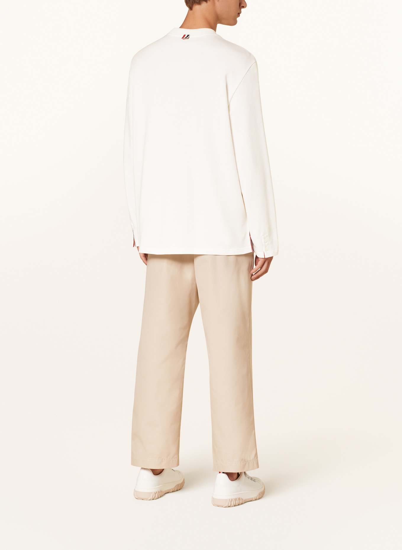 THOM BROWNE. Sweatshirt, Color: 113 NATURAL WHITE (Image 3)