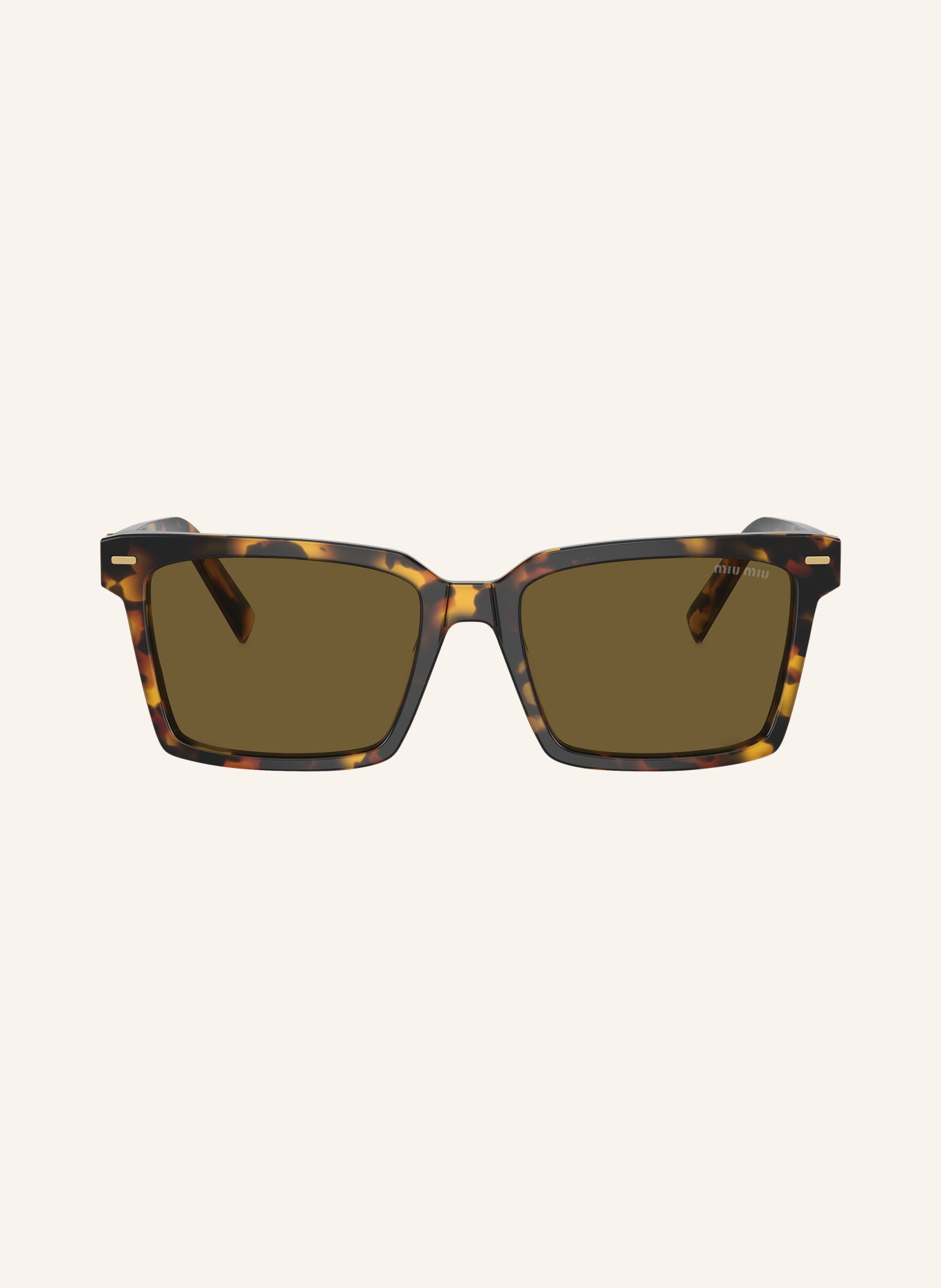 MIU MIU Sunglasses MU13ZS, Color: VAU01T - HAVANA/ DARK BROWN (Image 2)