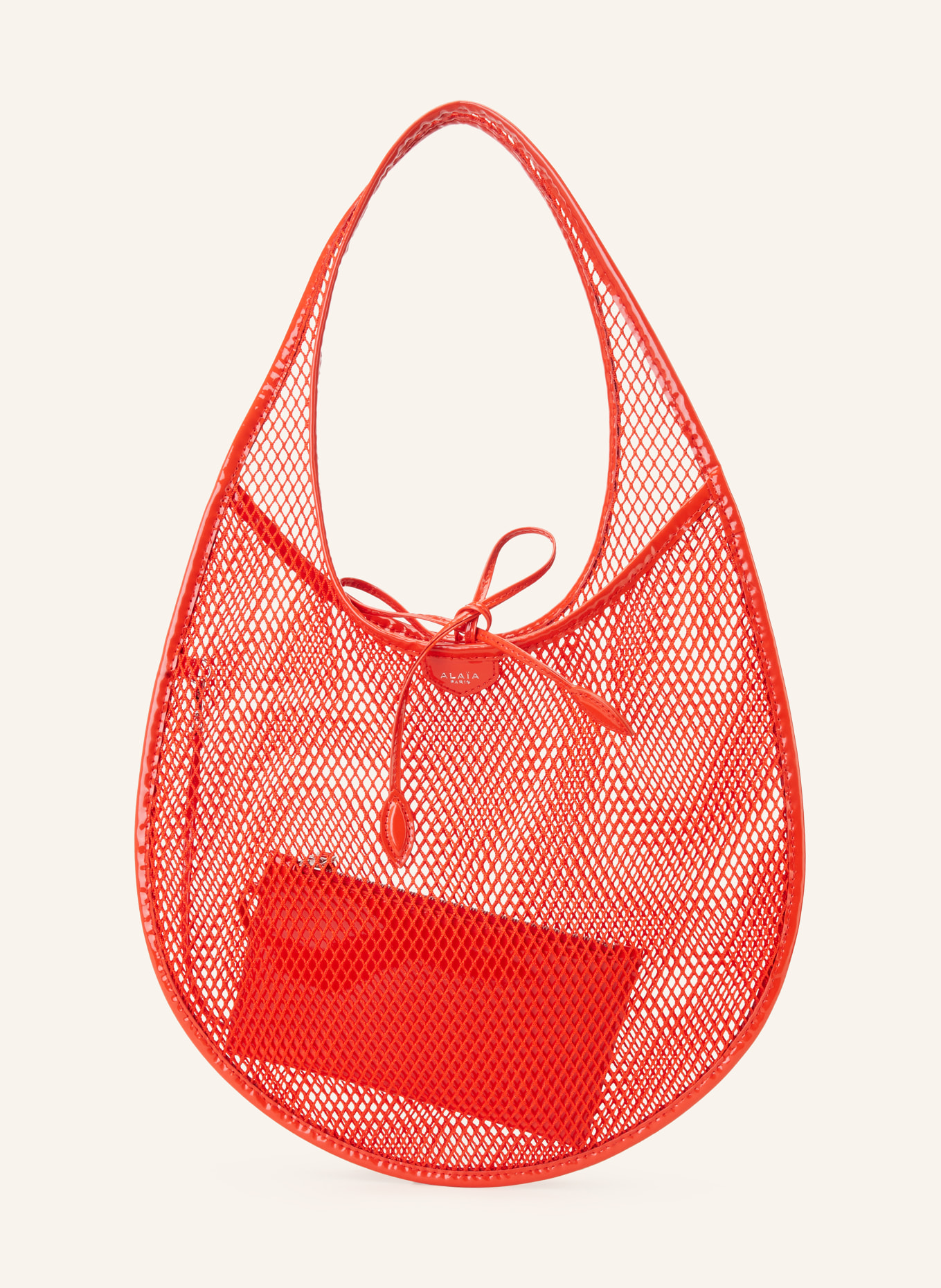 ALAÏA Shoulder bag ONE PIECE M with pouch, Color: ORANGE (Image 1)