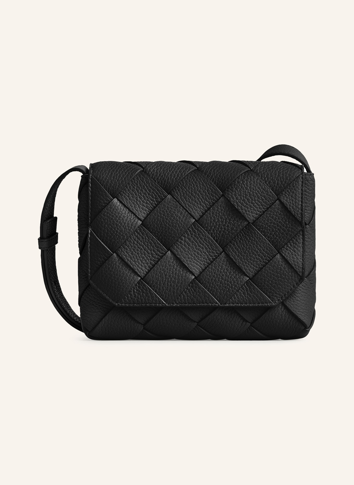 BOTTEGA VENETA Umhängetasche DIAGO: 8803 BLACK-SILVER