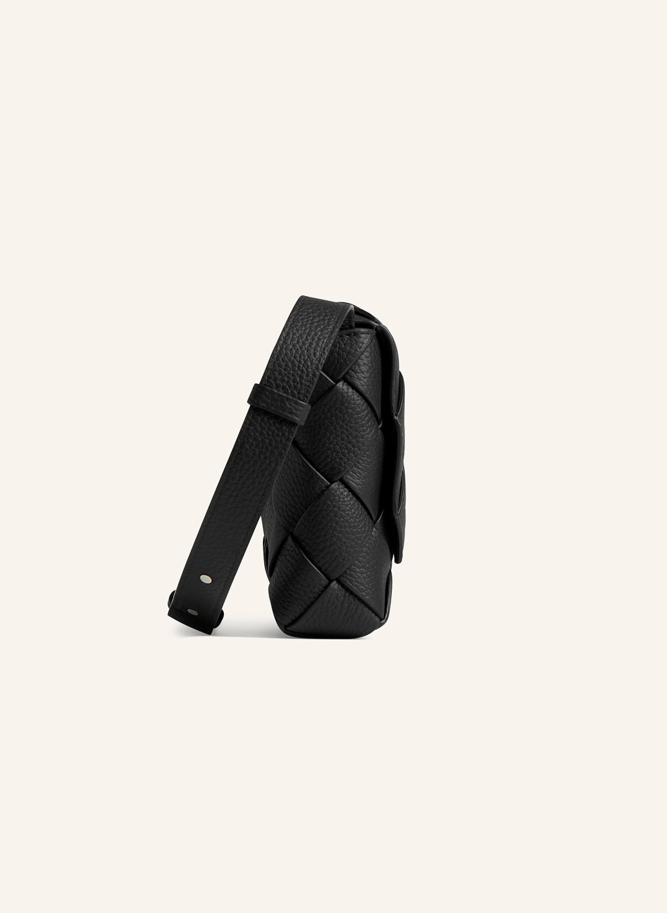 BOTTEGA VENETA Umhängetasche DIAGO: 8803 BLACK-SILVER