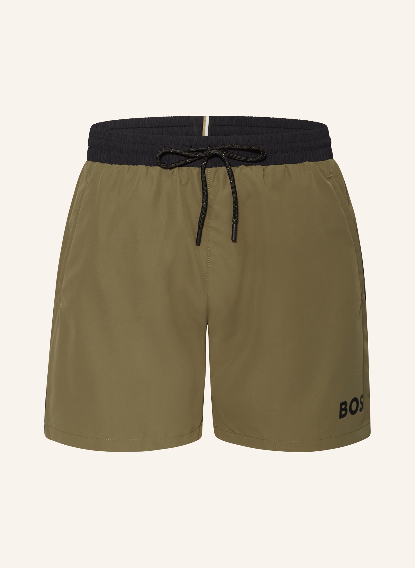BOSS Swim shorts STARFISH, Color: OLIVE (Image 1)