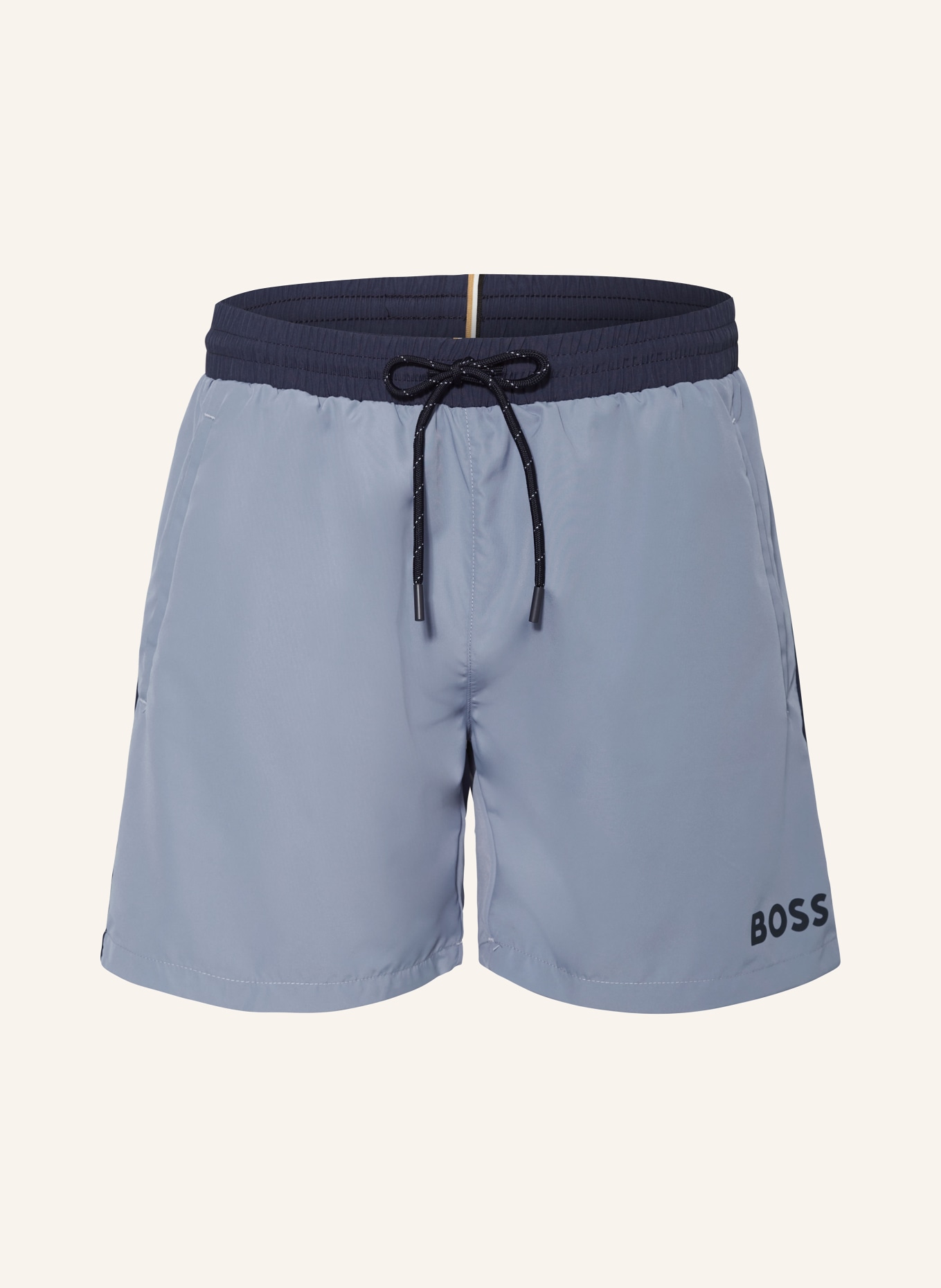 BOSS Swim shorts STARFISH, Color: BLUE GRAY (Image 1)