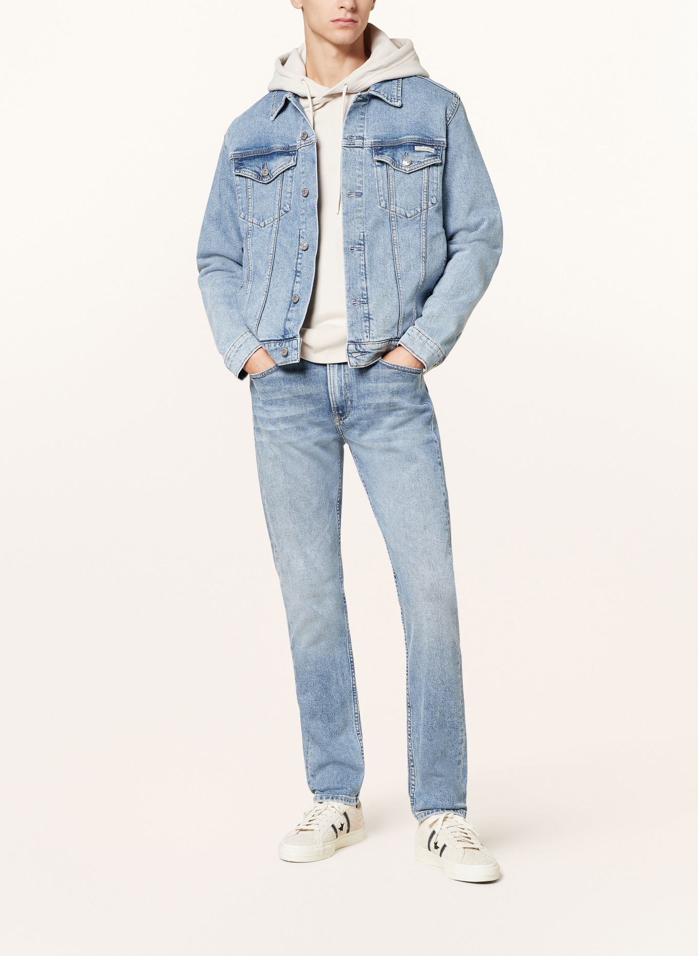 Calvin Klein Jeans Jeans Slim Taper Fit: 1AA Denim Light