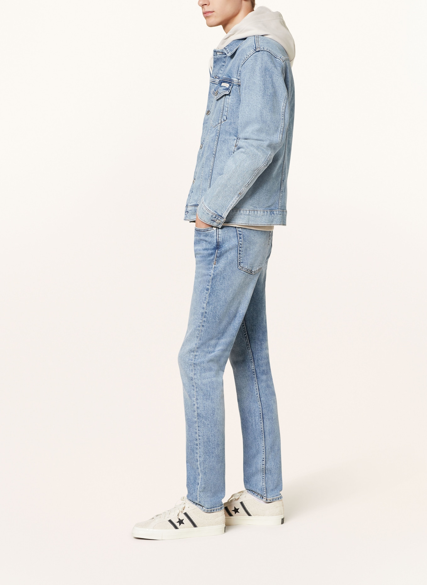 Calvin Klein Jeans Jeans Slim Taper Fit: 1AA Denim Light
