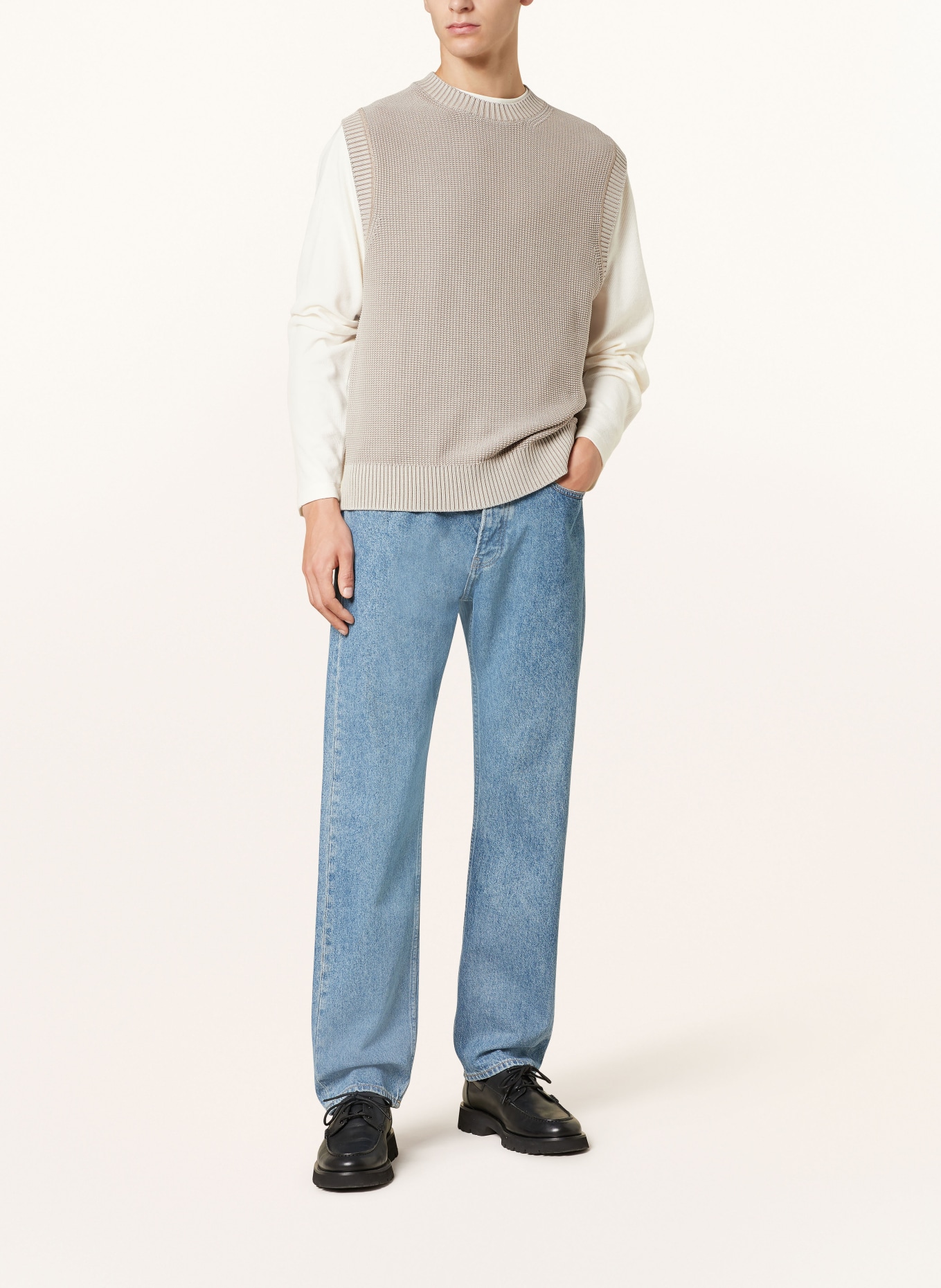 Calvin Klein Jeans Pullunder: BRAUN
