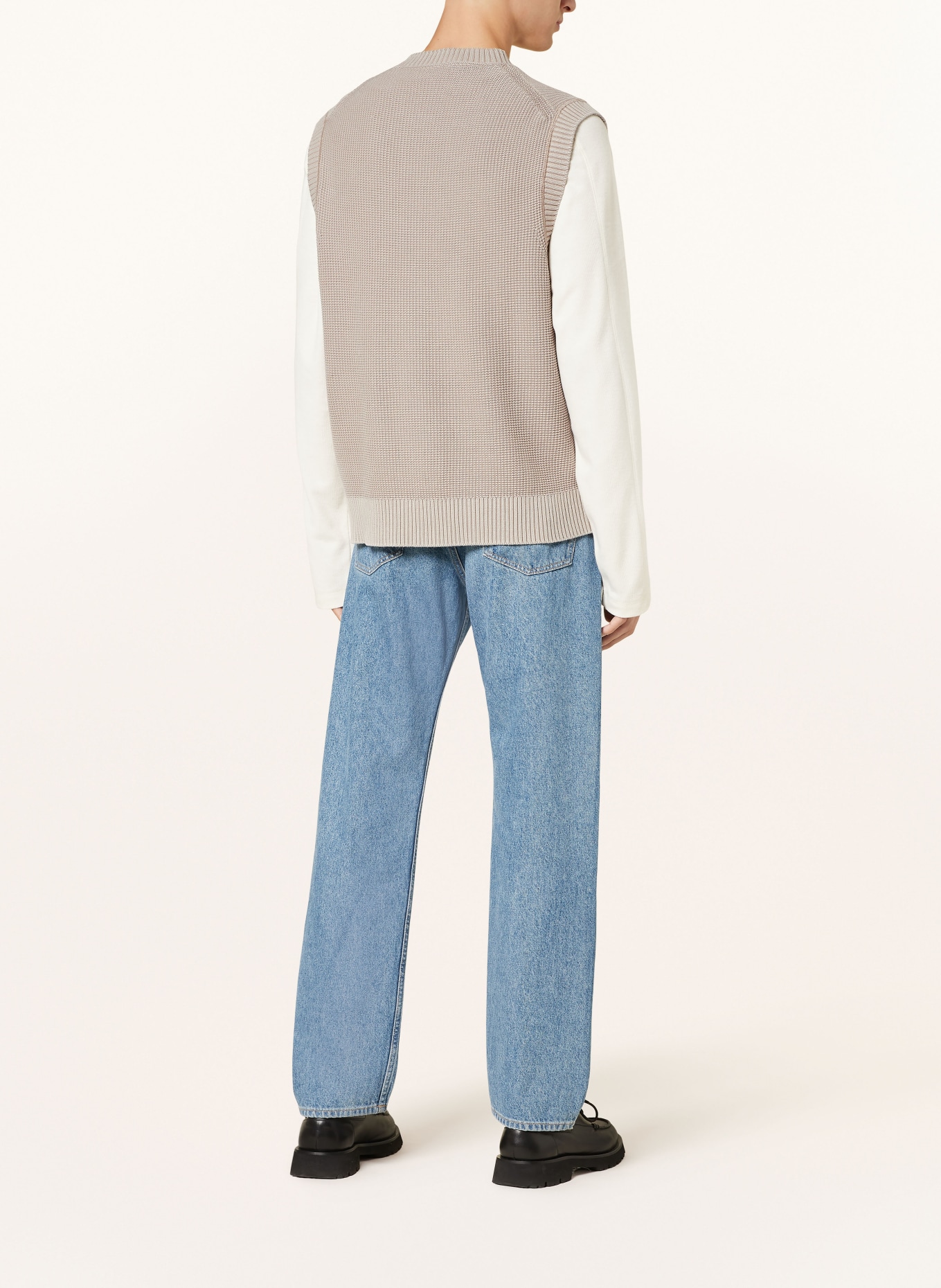 Calvin Klein Jeans Pullunder: BRAUN
