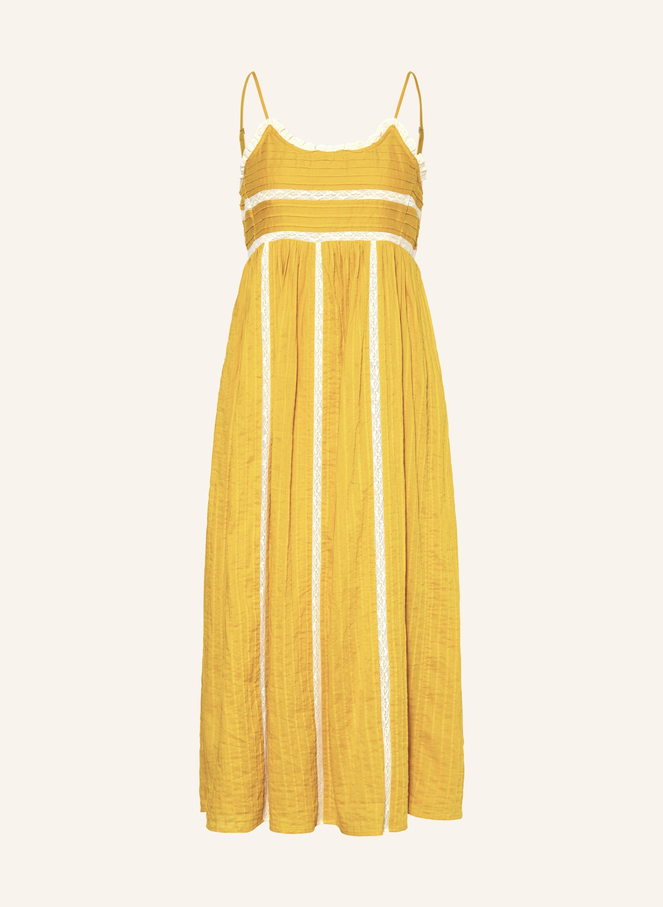 ba&sh Kleid PENSEE, Farbe: DUNKELGELB (Bild 1)