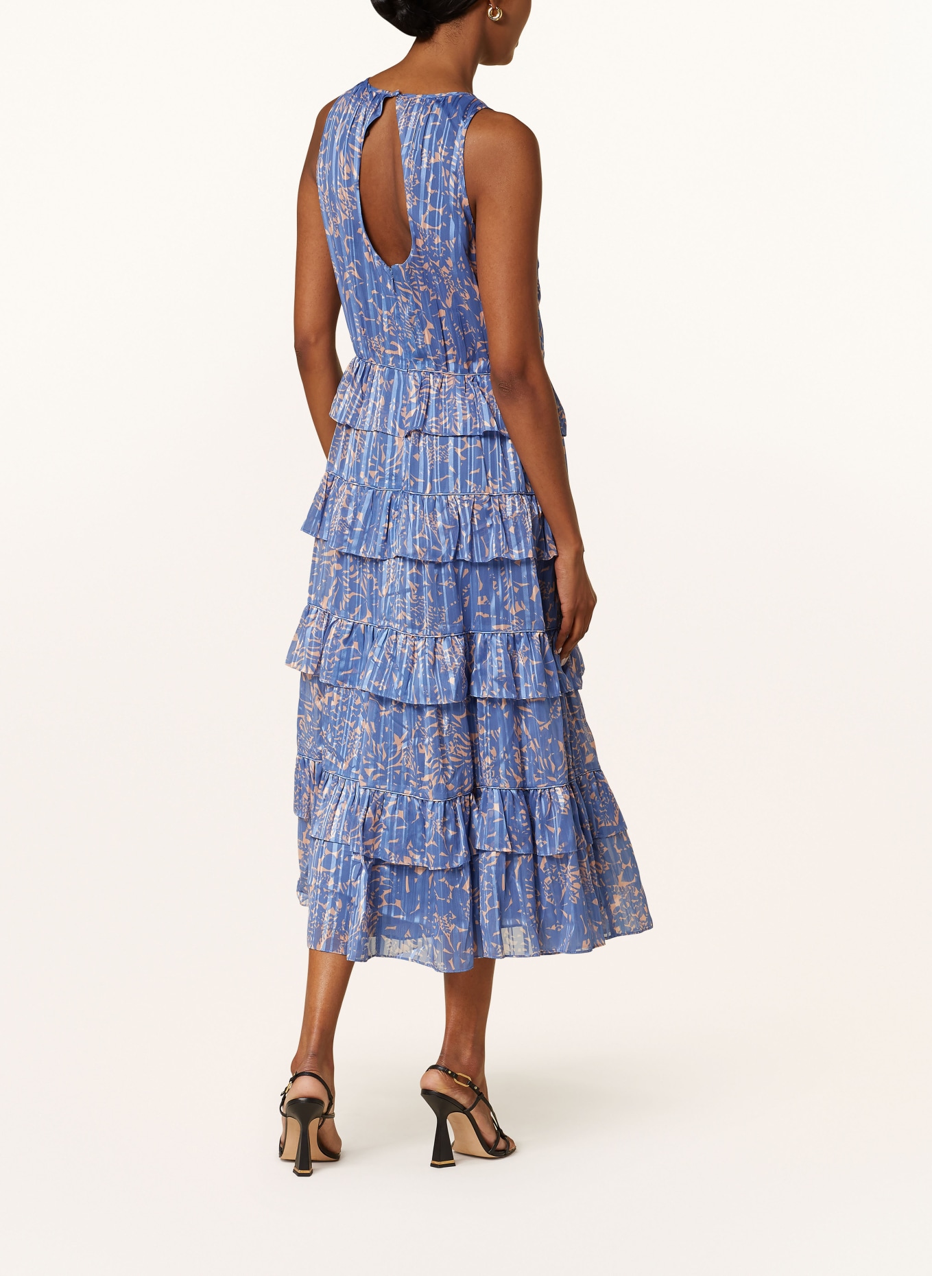 Whistles ruffle dress top