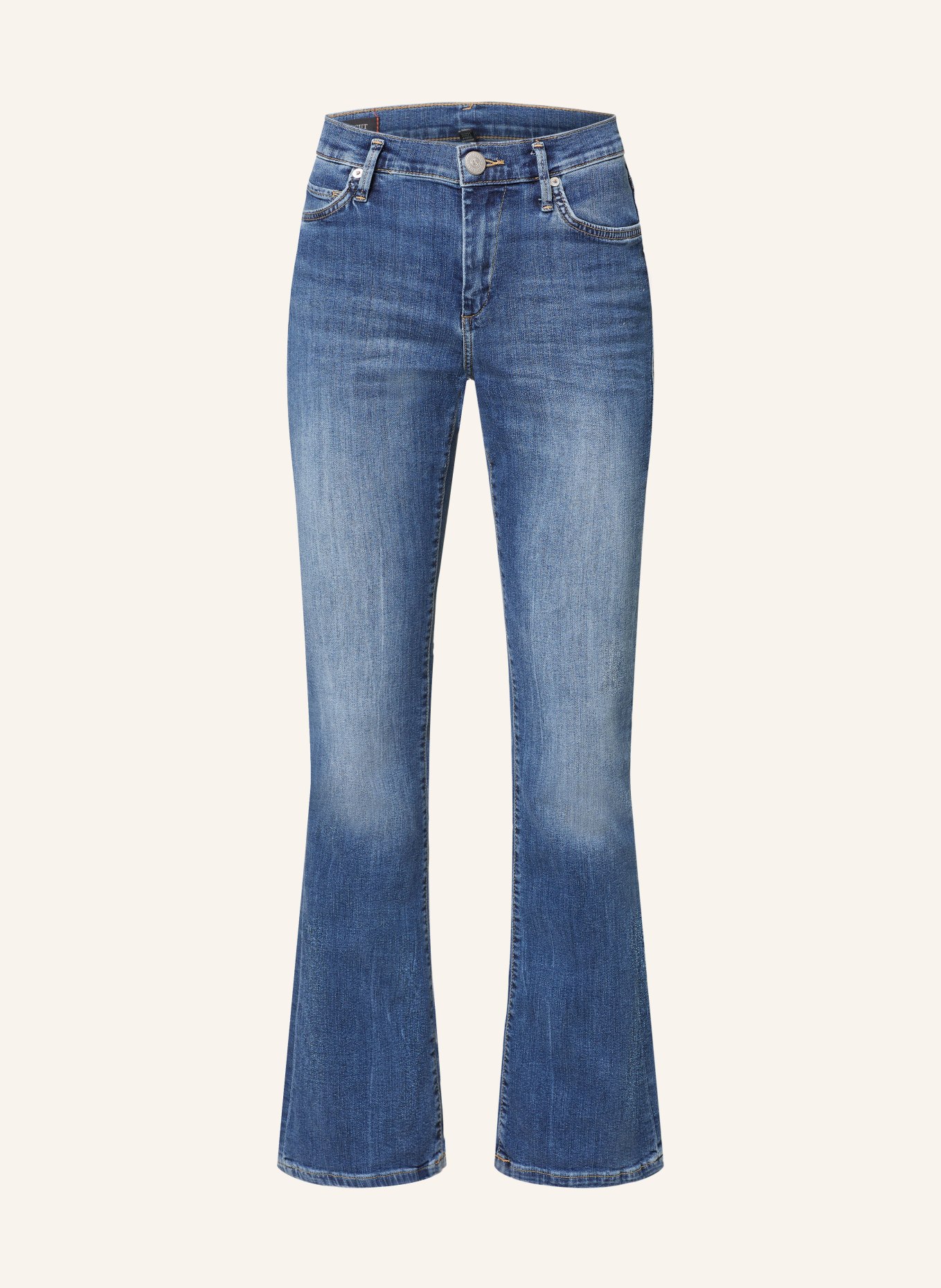 TRUE RELIGION Bootcut Jeans BECCA, Farbe: 4646 MID BLUE (Bild 1)