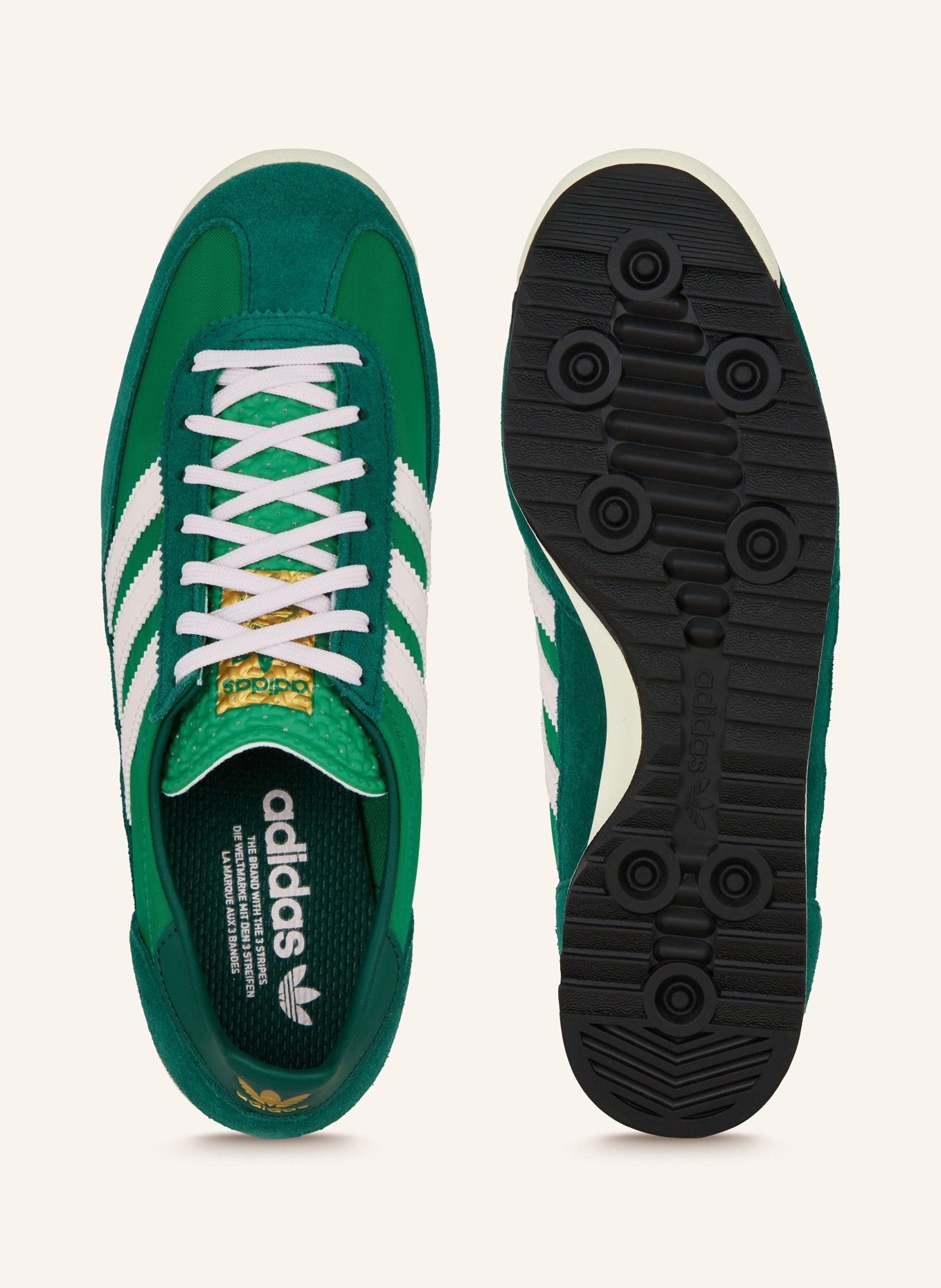 adidas Originals Sneakers SL 72, Color: GREEN/ WHITE (Image 5)