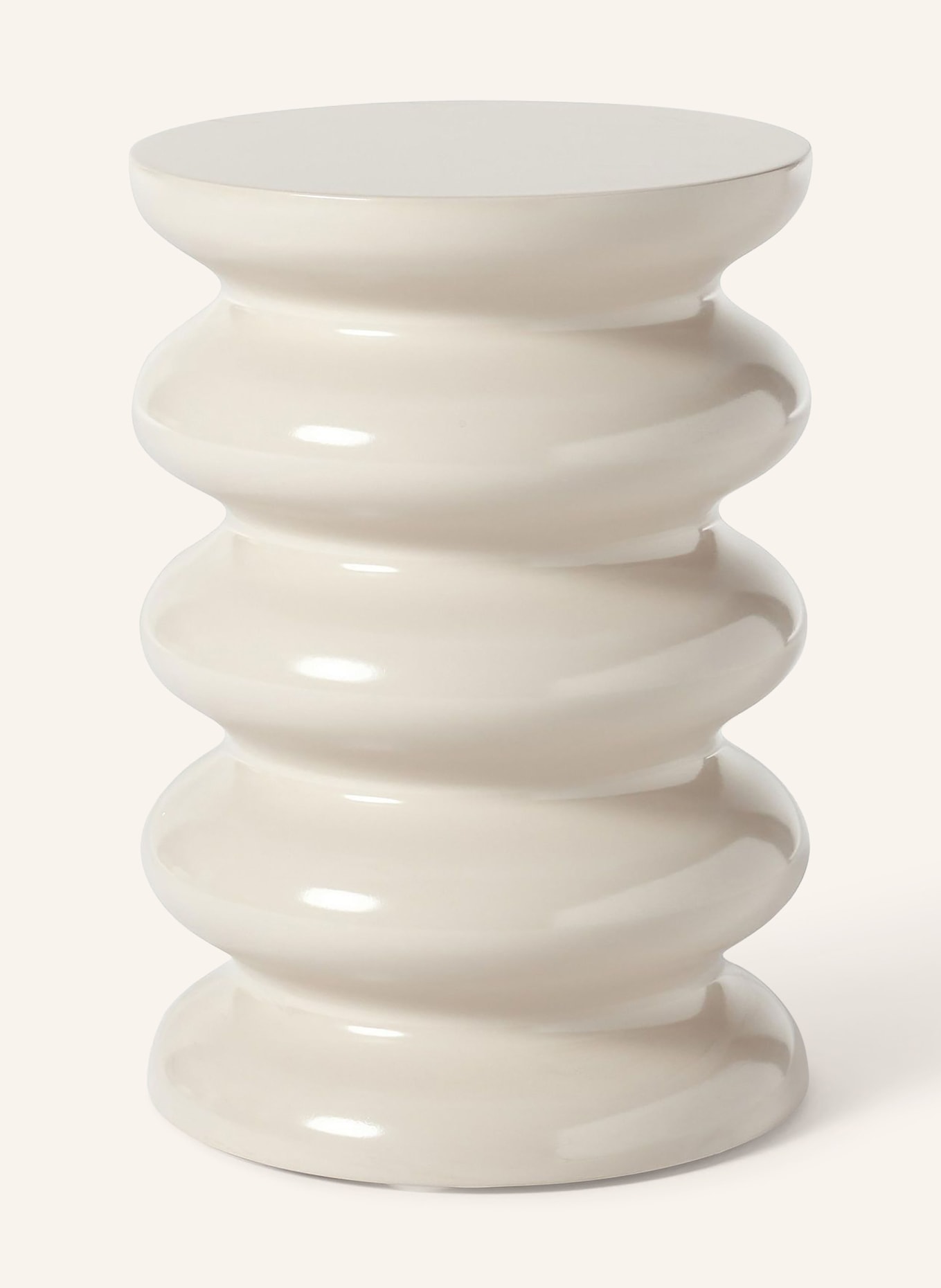 Westwing Collection Beistelltisch ILLY: BEIGE