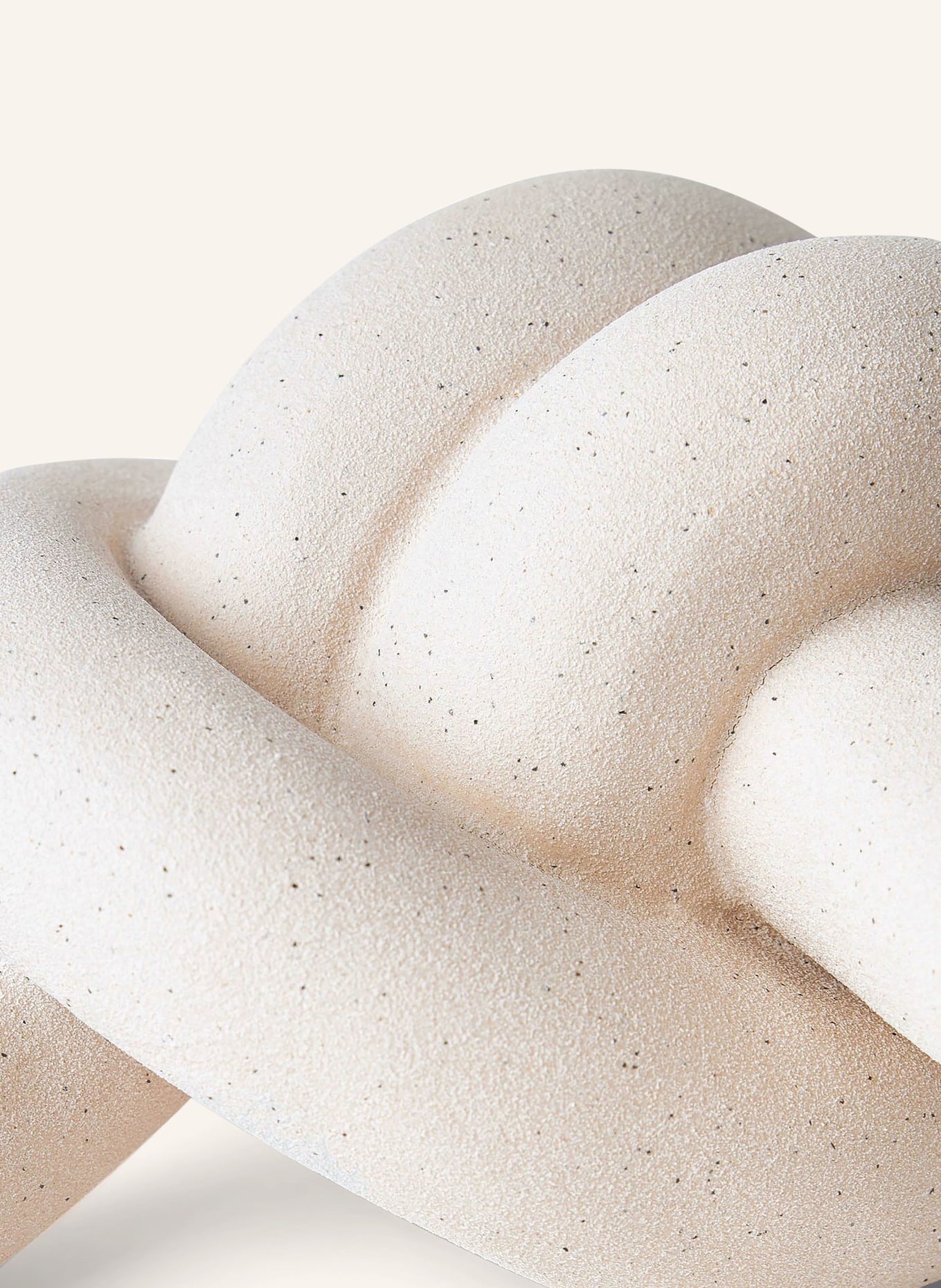 Westwing Collection Dekofigur NODO: BEIGE