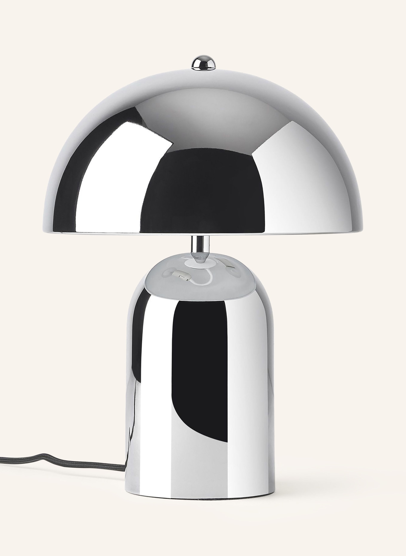 Westwing Collection Tischleuchte WALTER: SILBER