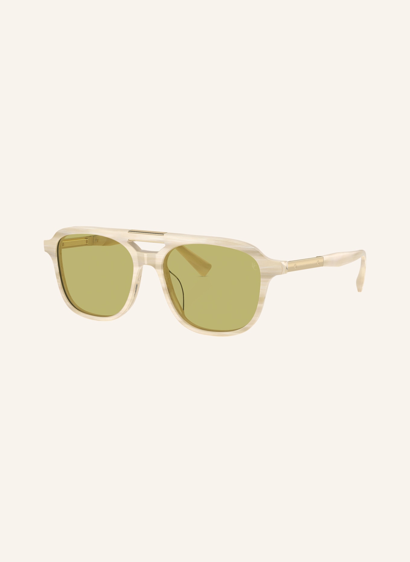 BRUNELLO CUCINELLI Sonnenbrille BC4001S, Farbe: 10024C - BEIGE/ HELLGRÜN (Bild 1)