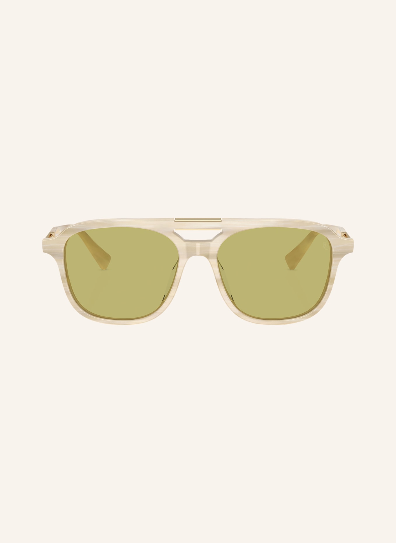 BRUNELLO CUCINELLI Sonnenbrille BC4001S, Farbe: 10024C - BEIGE/ HELLGRÜN (Bild 2)