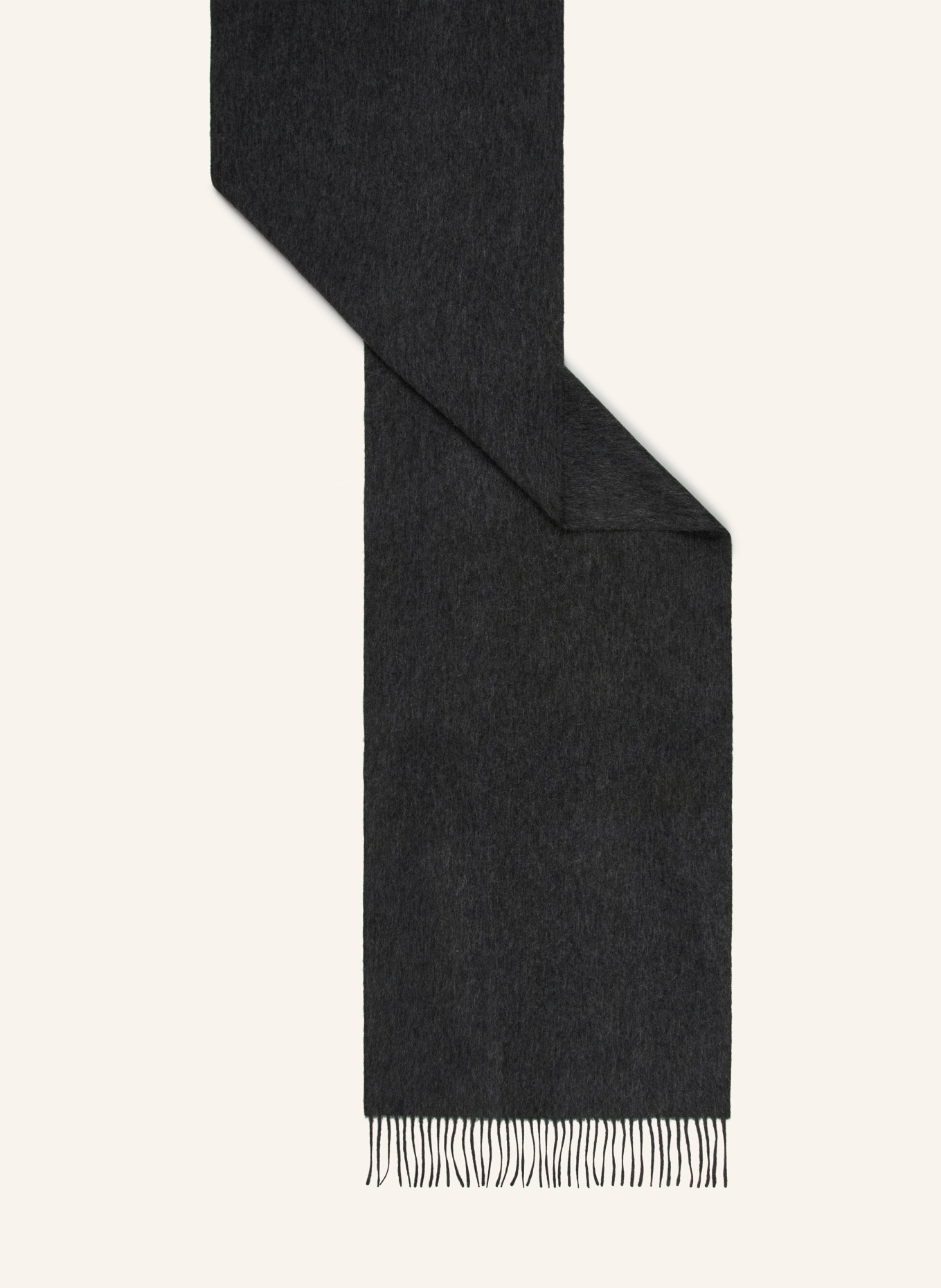 REISS Scarf PICTON: DARK GRAY