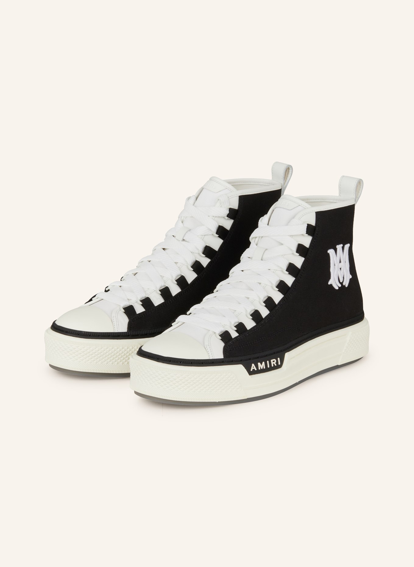AMIRI Hightop-Sneaker COURT: SCHWARZ