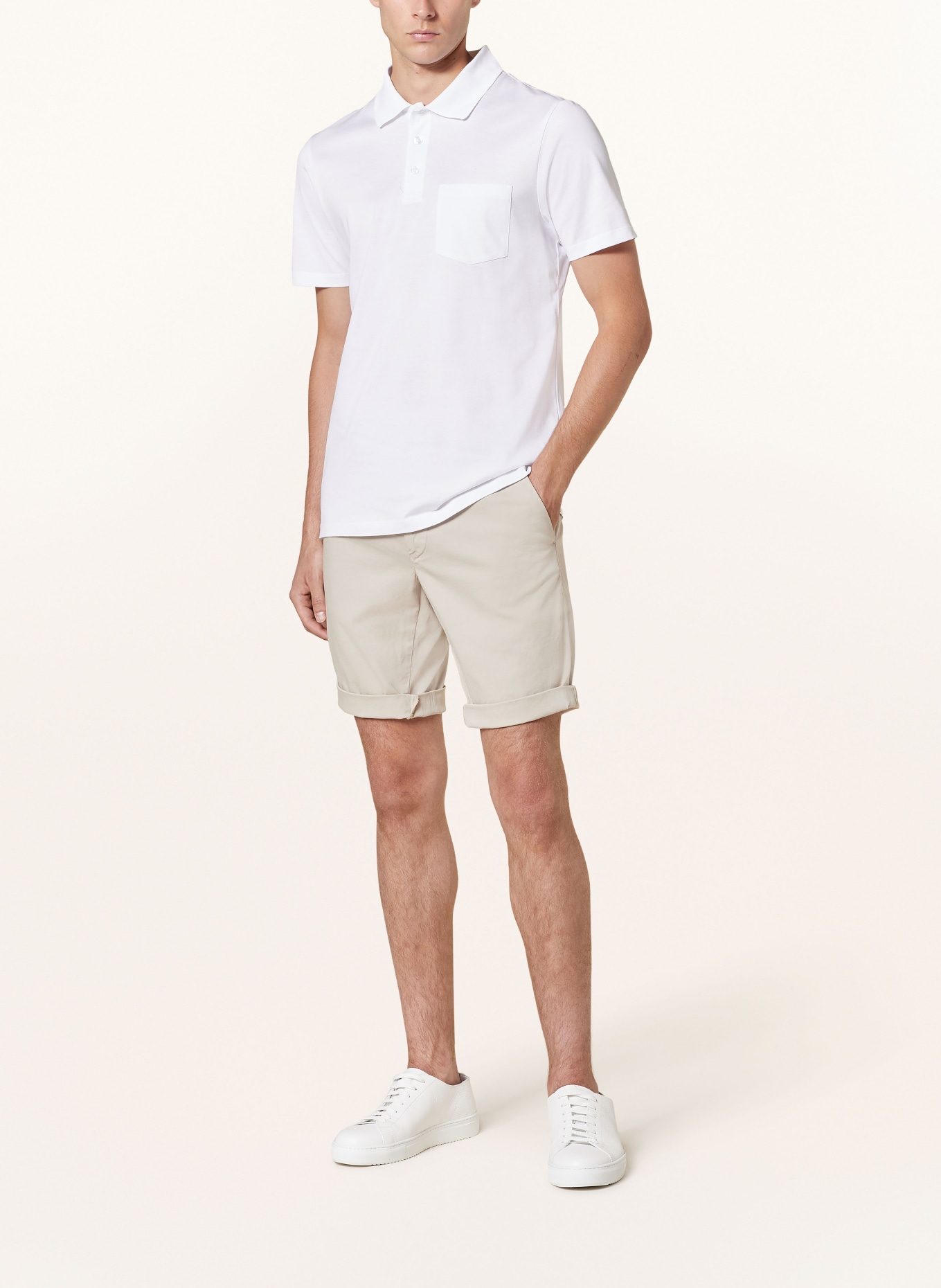 REISS Jersey-Poloshirt AUSTIN, Farbe: WEISS (Bild 2)