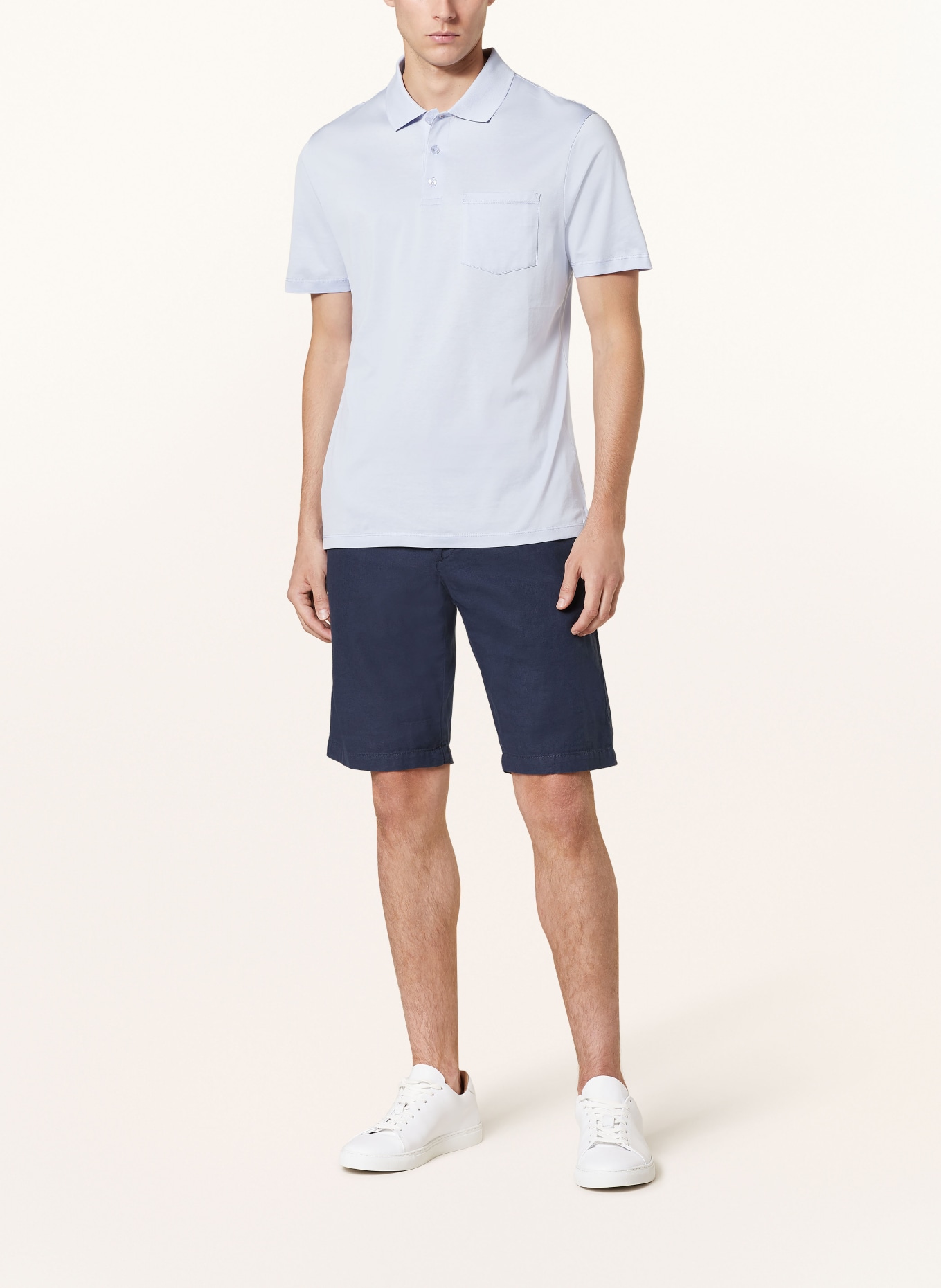 REISS Jersey-Poloshirt AUSTIN, Farbe: HELLBLAU (Bild 2)