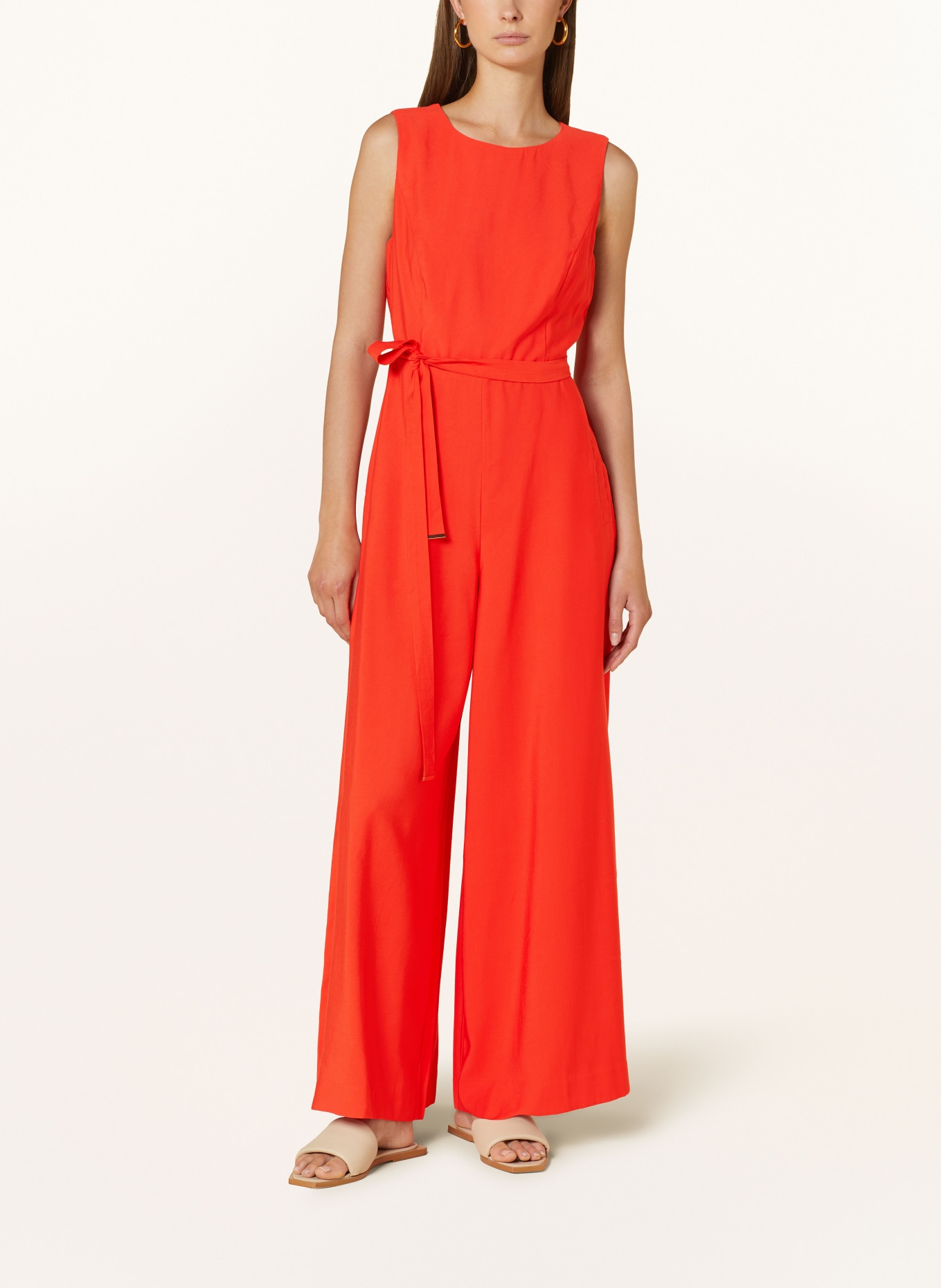 Phase Eight Jumpsuit MARTA with cut-out in red