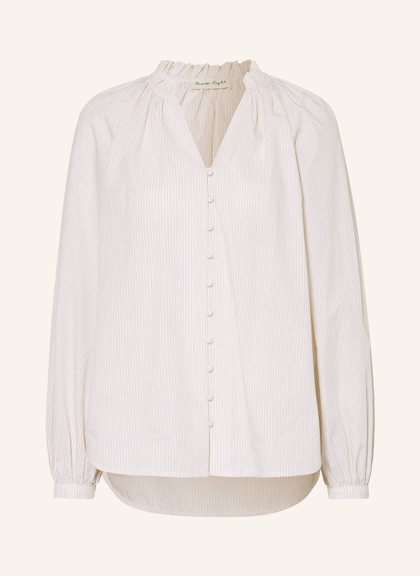 Phase Eight Shirt blouse SERAPHINA, Color: BEIGE/ WHITE (Image 1)