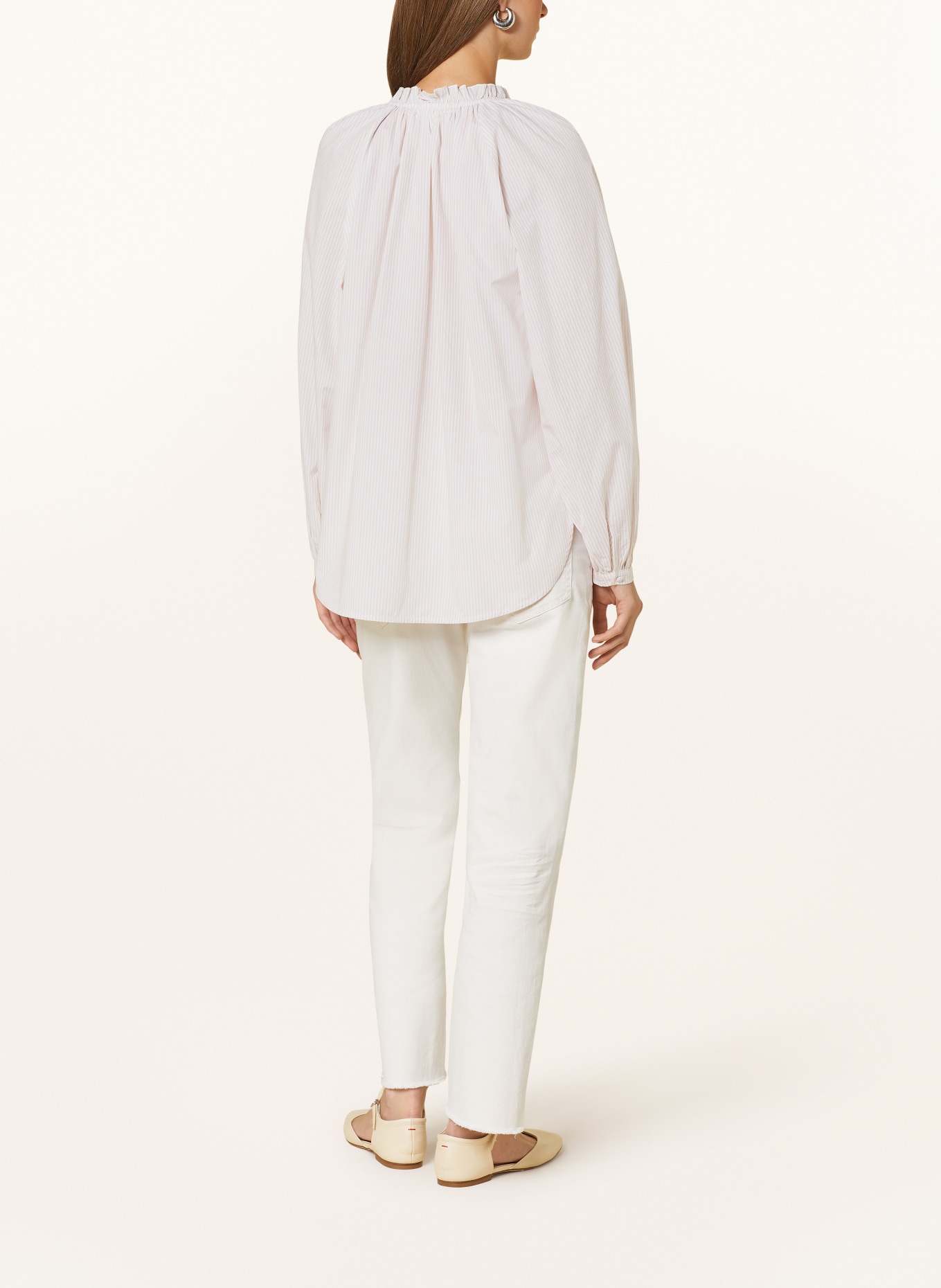 Phase Eight Shirt blouse SERAPHINA, Color: BEIGE/ WHITE (Image 3)