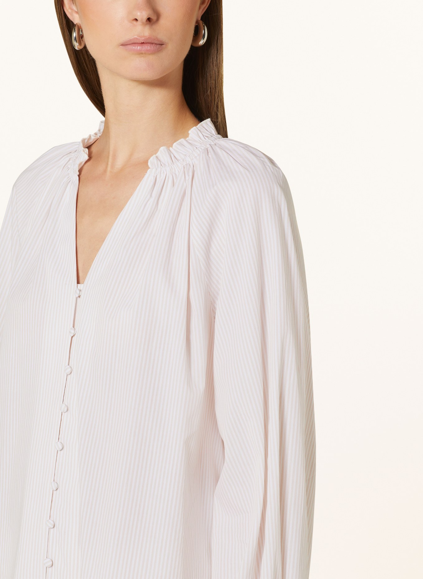 Phase Eight Shirt blouse SERAPHINA, Color: BEIGE/ WHITE (Image 4)