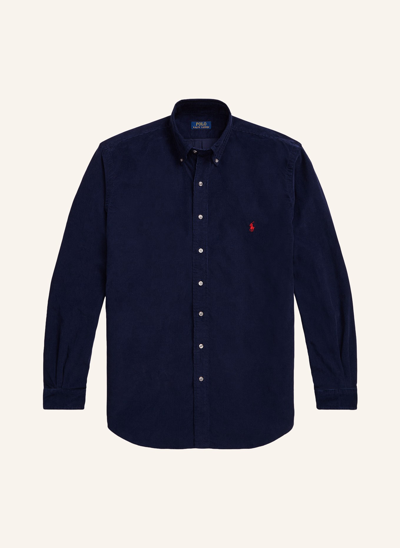 POLO RALPH LAUREN Big & Tall Cordhemd Classic Fit: DUNKELBLAU