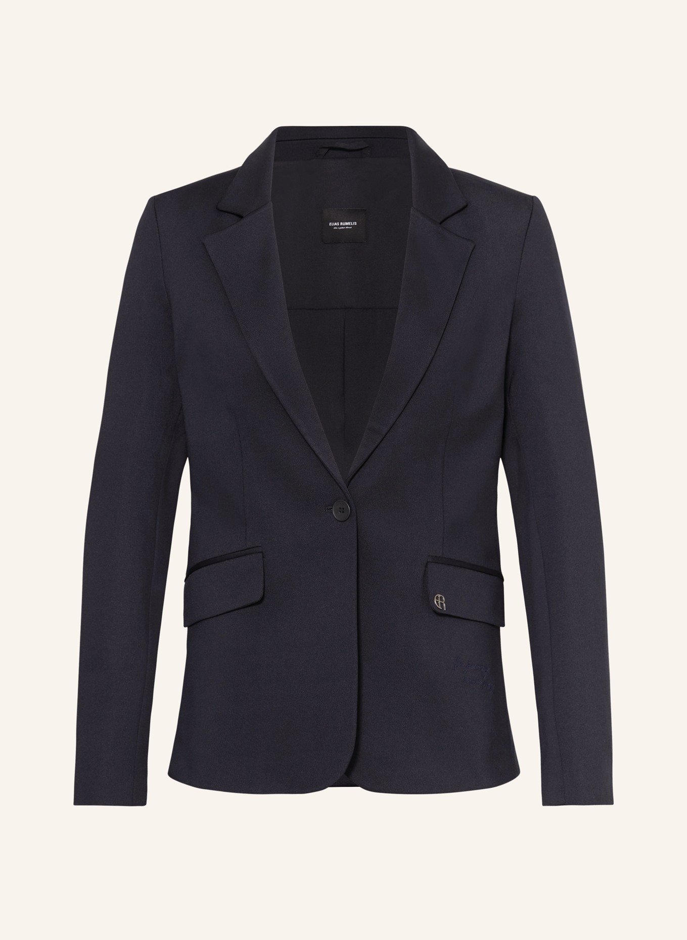 ELIAS RUMELIS Jersey blazer ERLAURA, Color: DARK BLUE (Image 1)