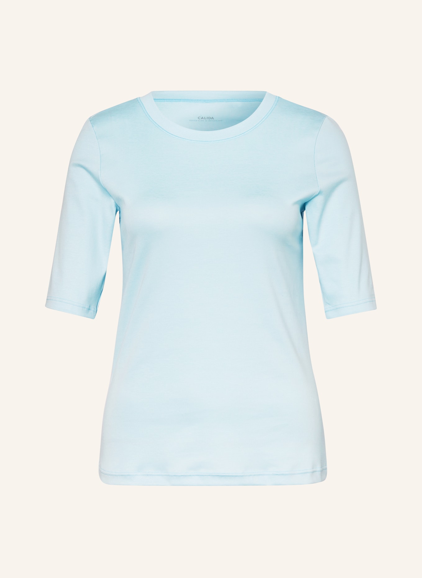 CALIDA Schlafshirt AMALFI JOURNEY, Farbe: HELLBLAU (Bild 1)