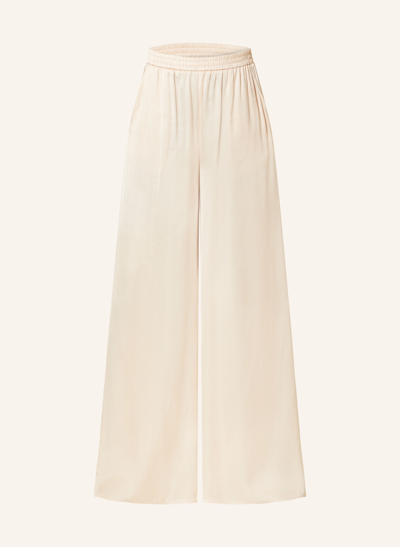 REISS Wide leg trousers YARA, Color: NUDE (Image 1)