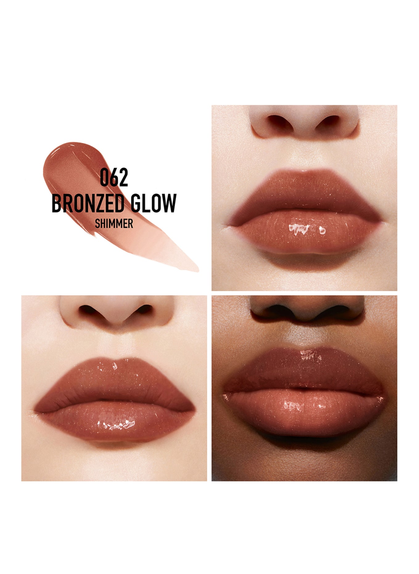 DIOR DIOR ADDICT LIP MAXIMISER: 062 BRONZED GLOW