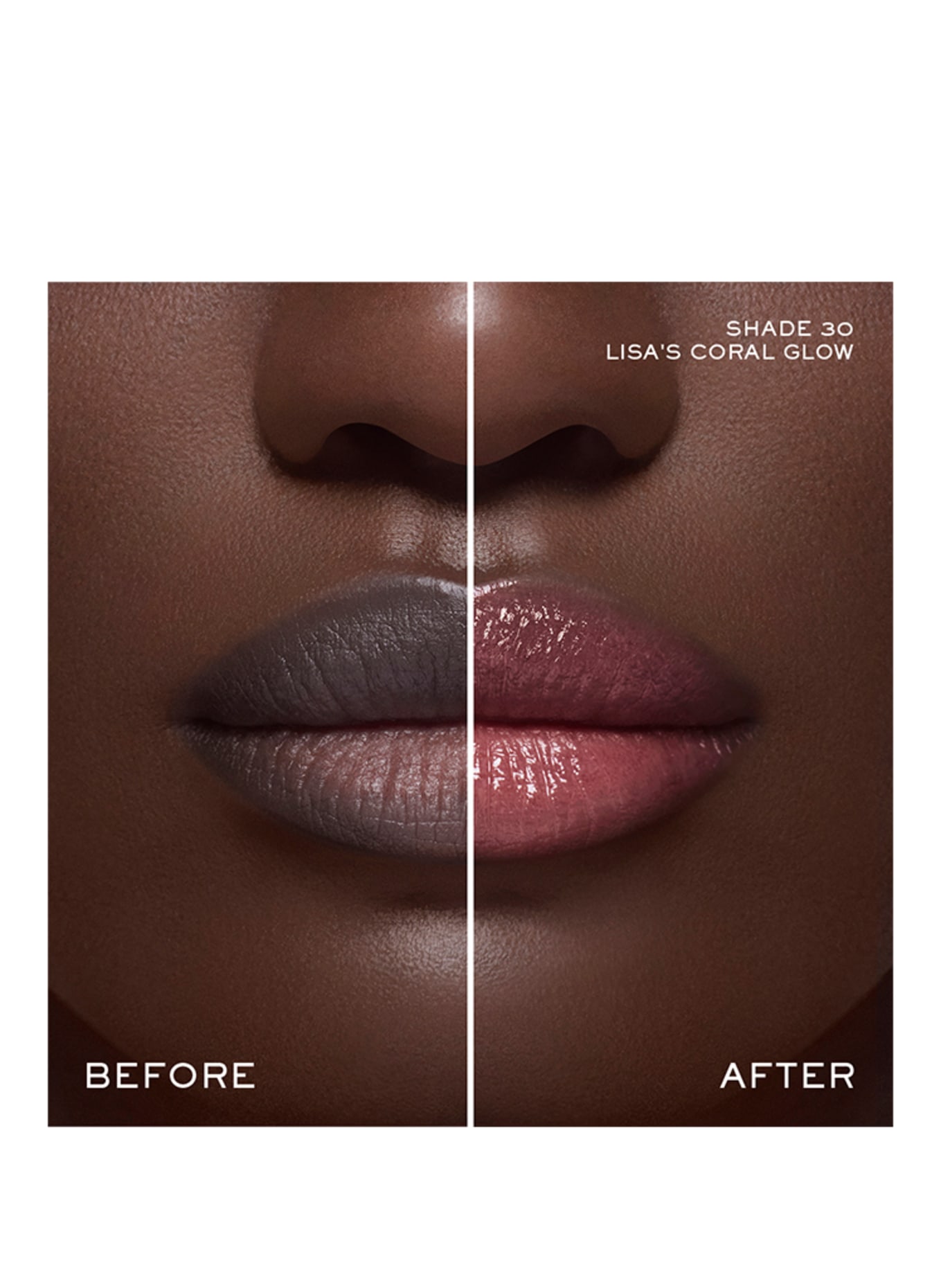 LANCÔME LIP IDÔLE SQUALANE-12 BUTTERGLOW: 30 LISA'S CORAL GLOW