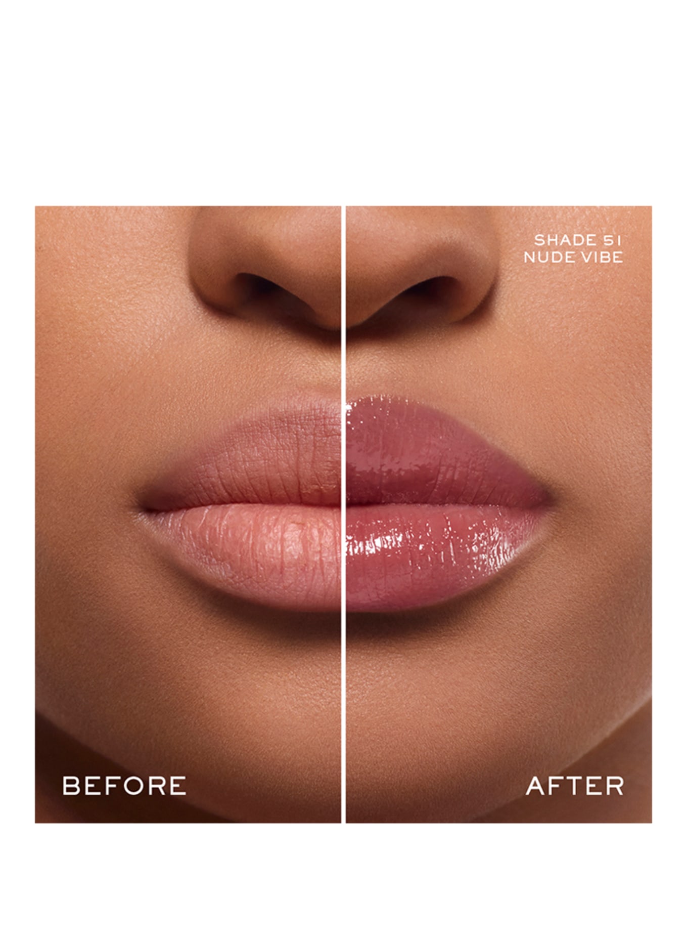 LANCÔME LIP IDÔLE SQUALANE-12 BUTTERGLOW: 51  NUDE VIBE