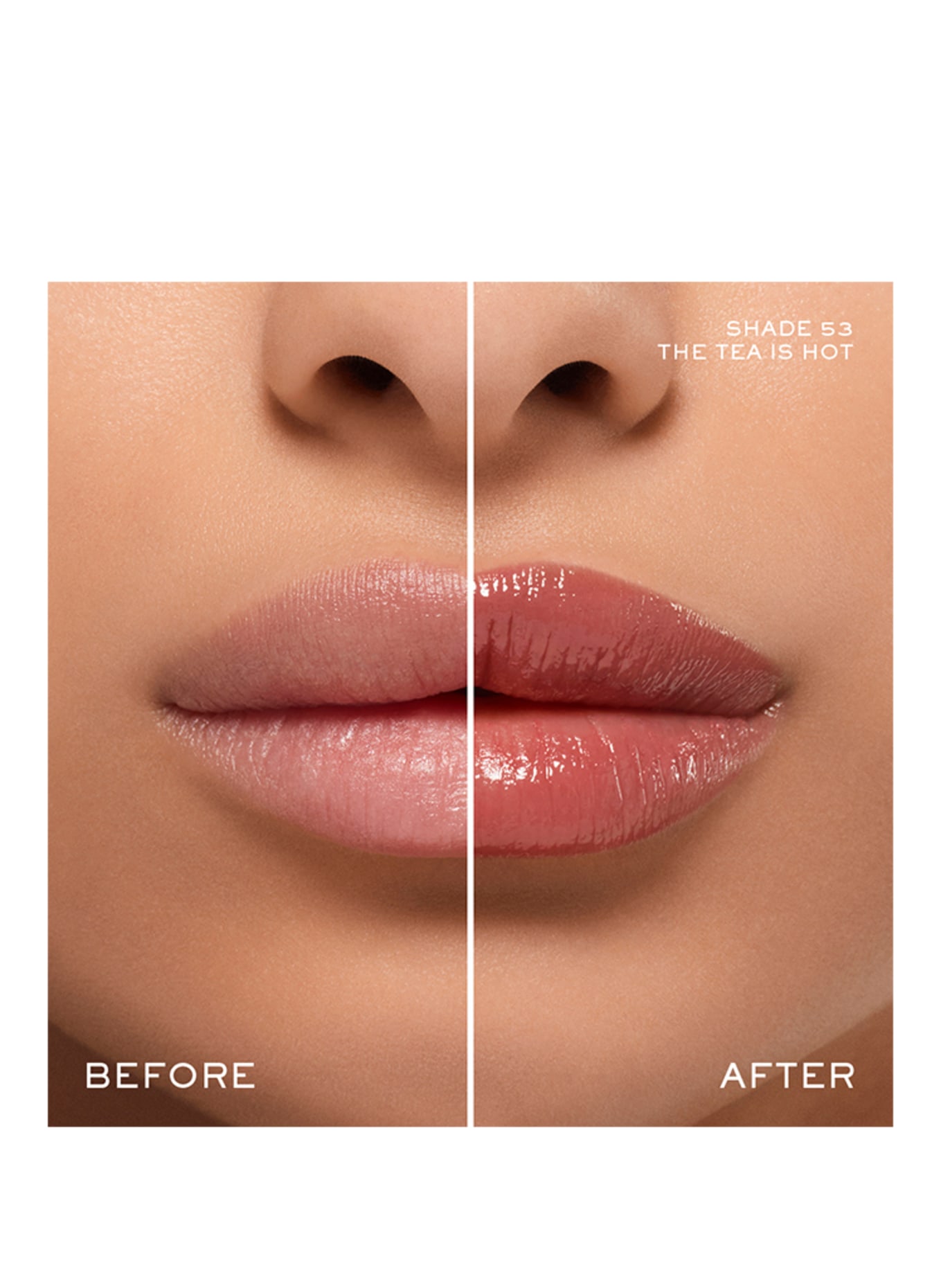 LANCÔME LIP IDÔLE SQUALANE-12 BUTTERGLOW: 53 THE TEA IS HOT