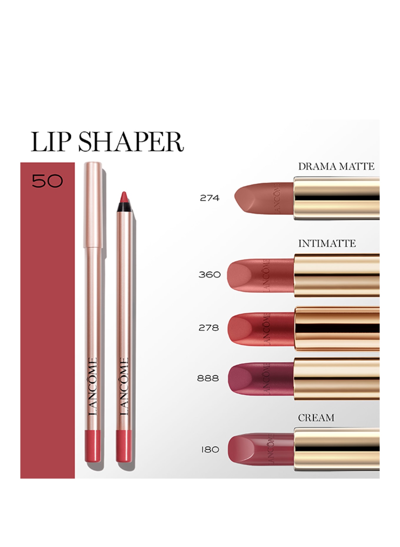 LANCÔME LIP IDÔLE LIP SHAPER: 50 SHEIK'S ROSY NUDE