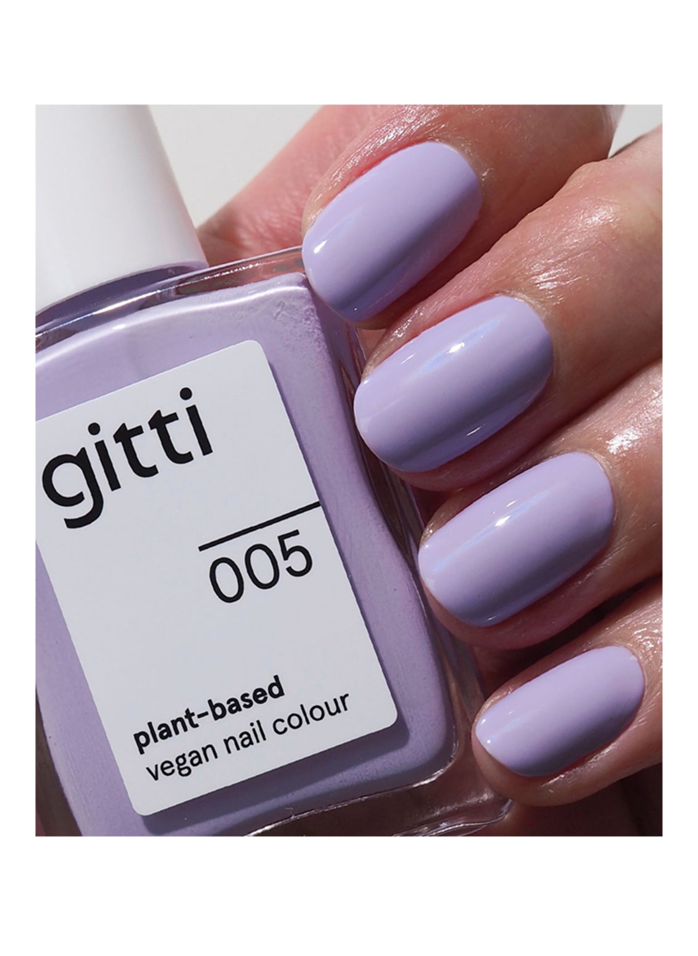 gitti PLANT-BASED VEGAN NAIL COLOUR: GITTI NO. 005 - LAVENDER NIGHTS